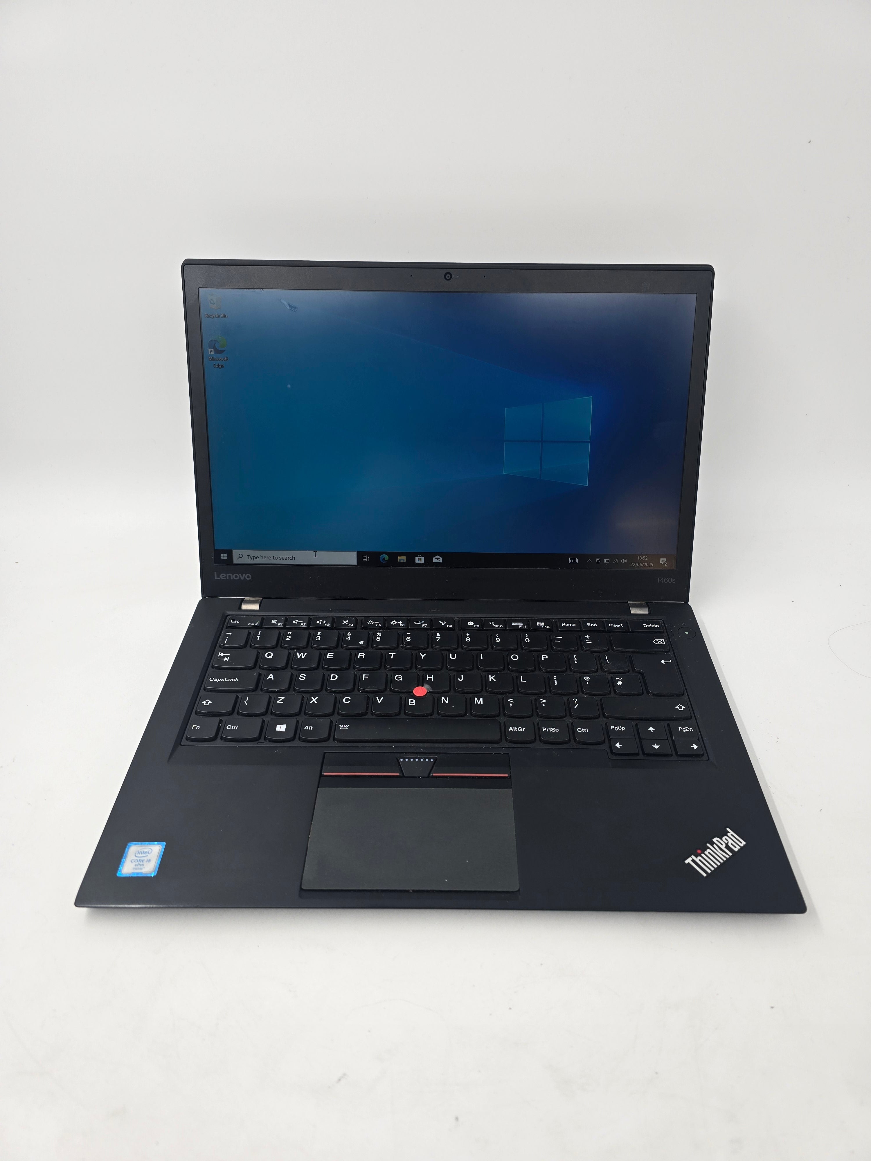 Lenovo Laptop ThinkPad T460S 14" Screen i5 6th Gen 8GB RAM 128GB SSD W10