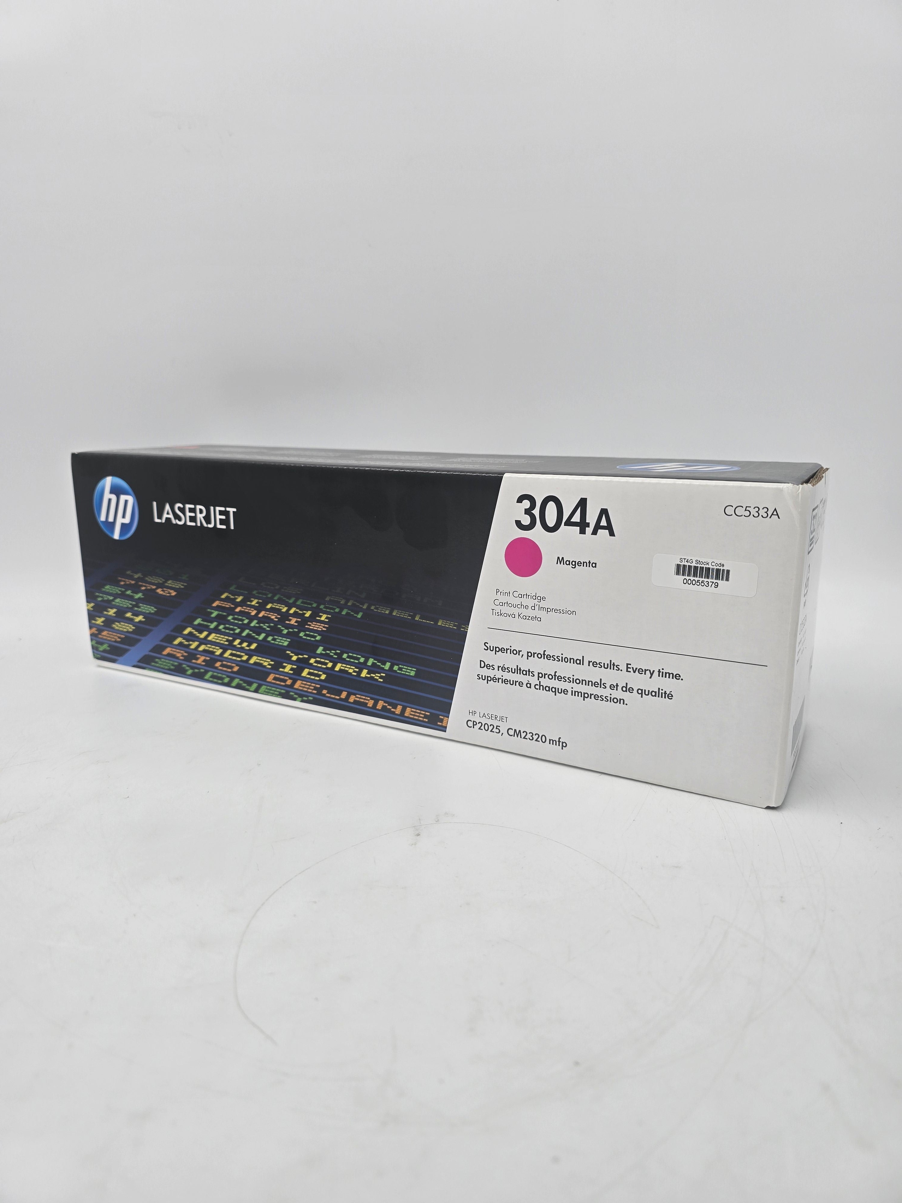 HP Print Cartridge LaserJet 304A CC533A Magenta Genuine Ink Cartridge