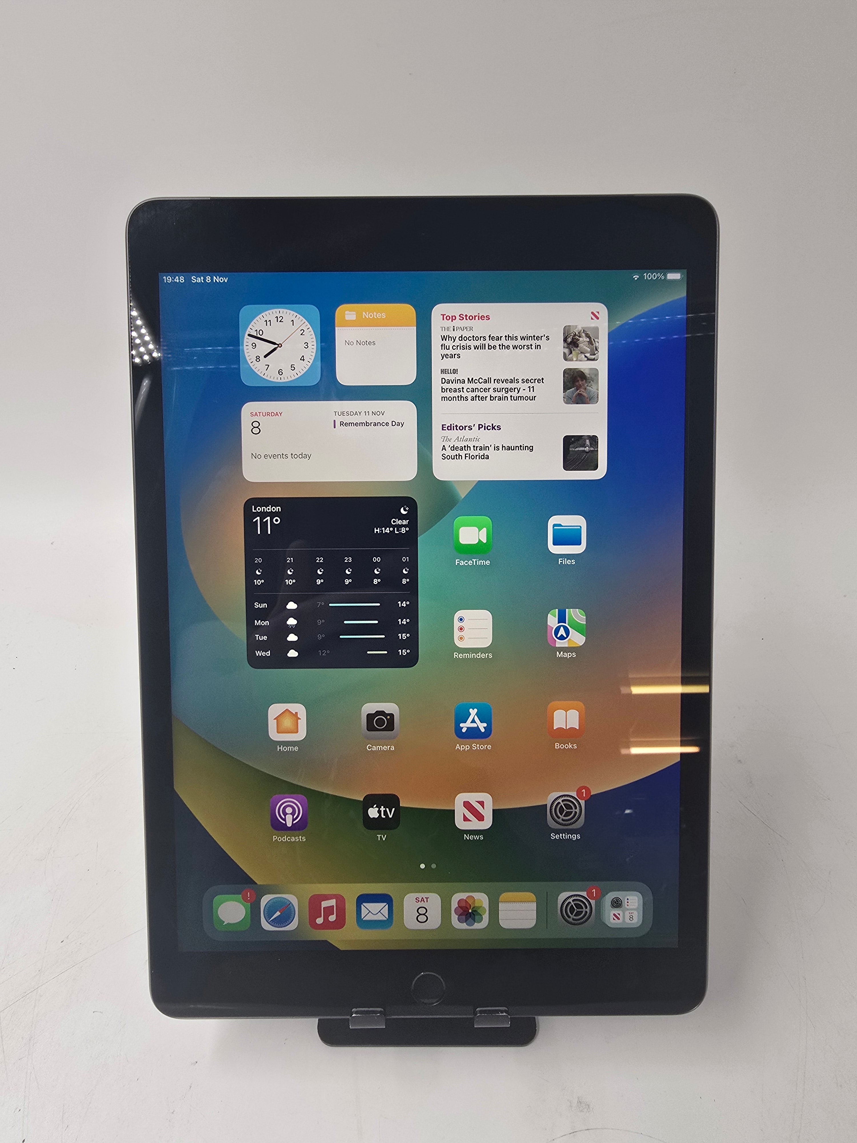 Apple iPad 9th Gen 2021 10.2" 64GB Storage Wi-Fi + Cellular Unlocked Space Grey