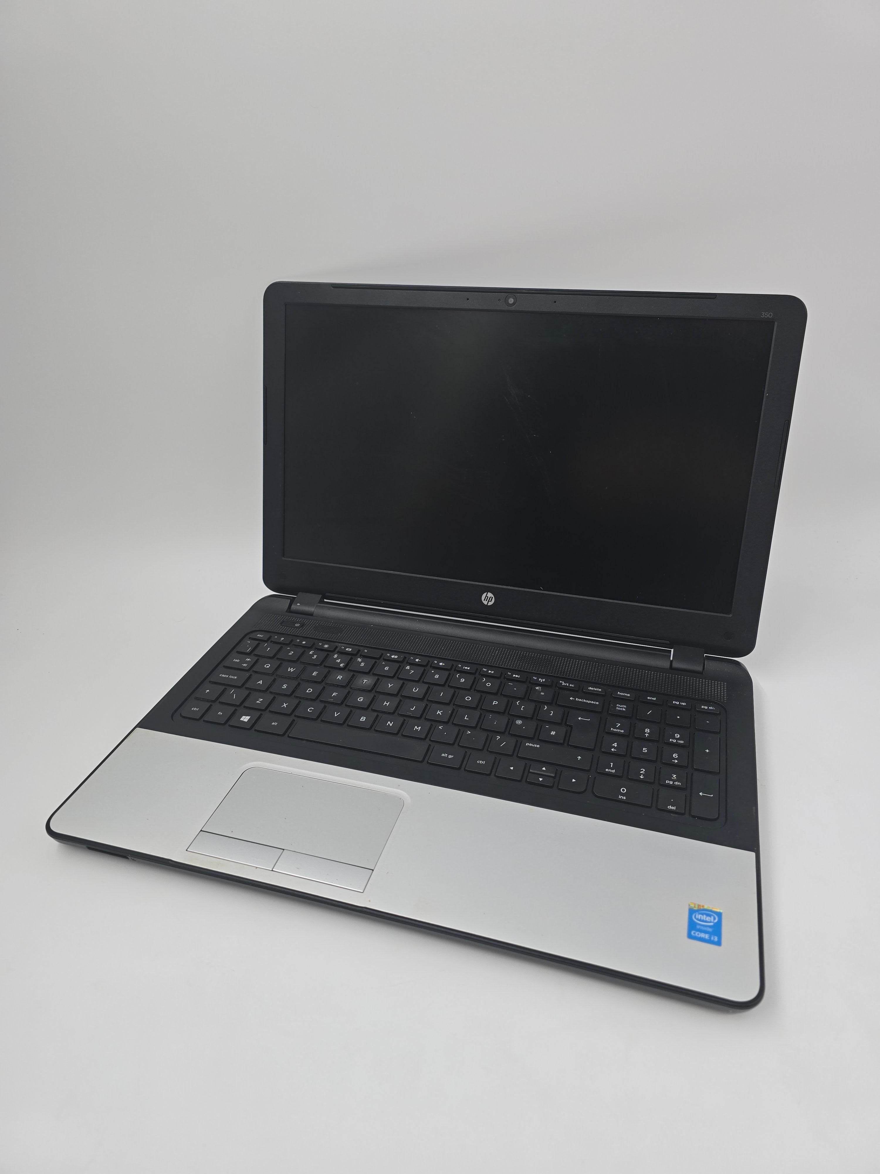 HP Laptop 350 G1 15.6" Screen i3 4th Gen 4GB RAM No HDD No OS *Spares*
