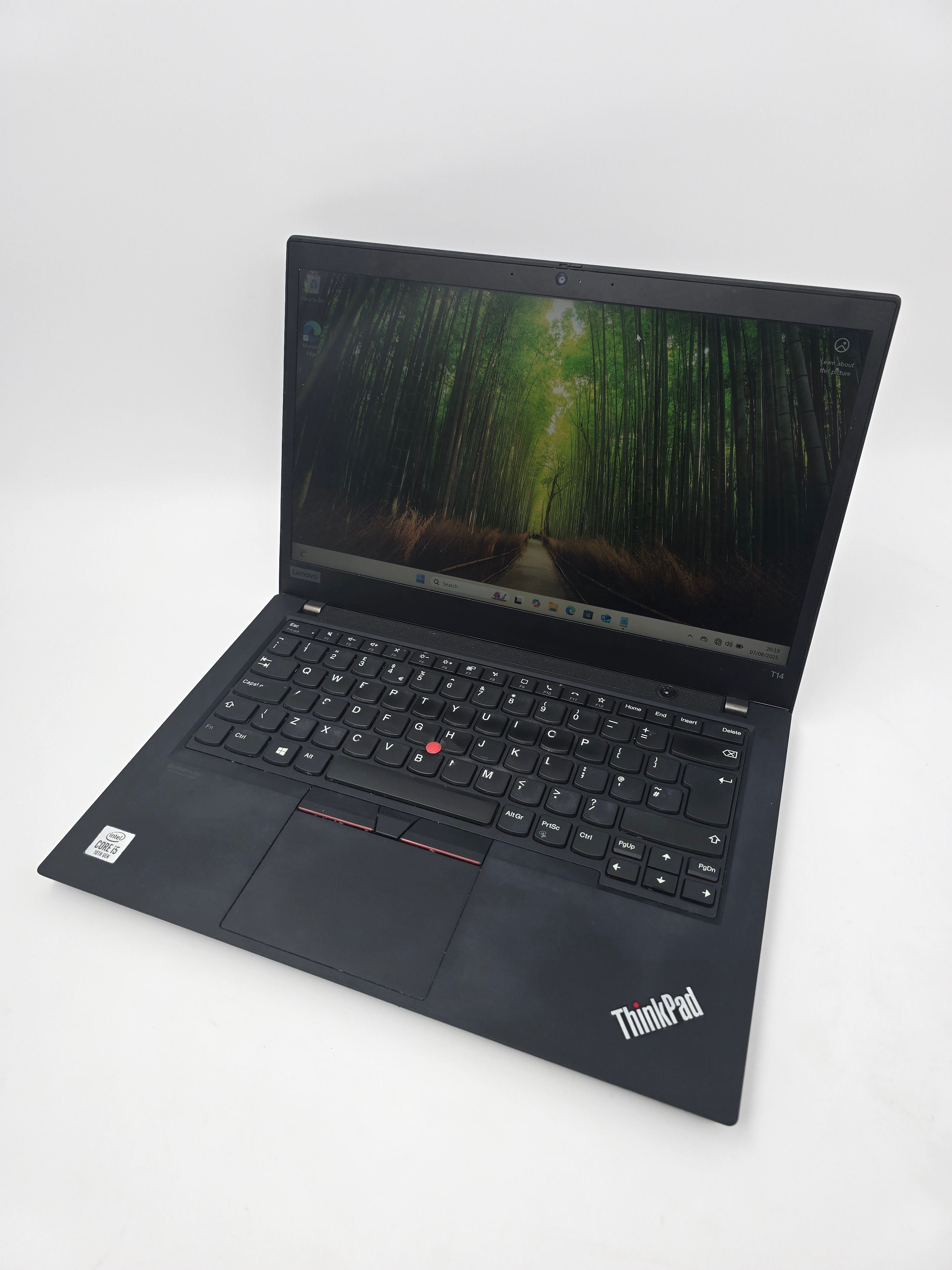 Refurbished Lenovo ThinkPad T14 14" Screen i5 10th Gen 8GB RAM 256GB SSD W11 Laptop