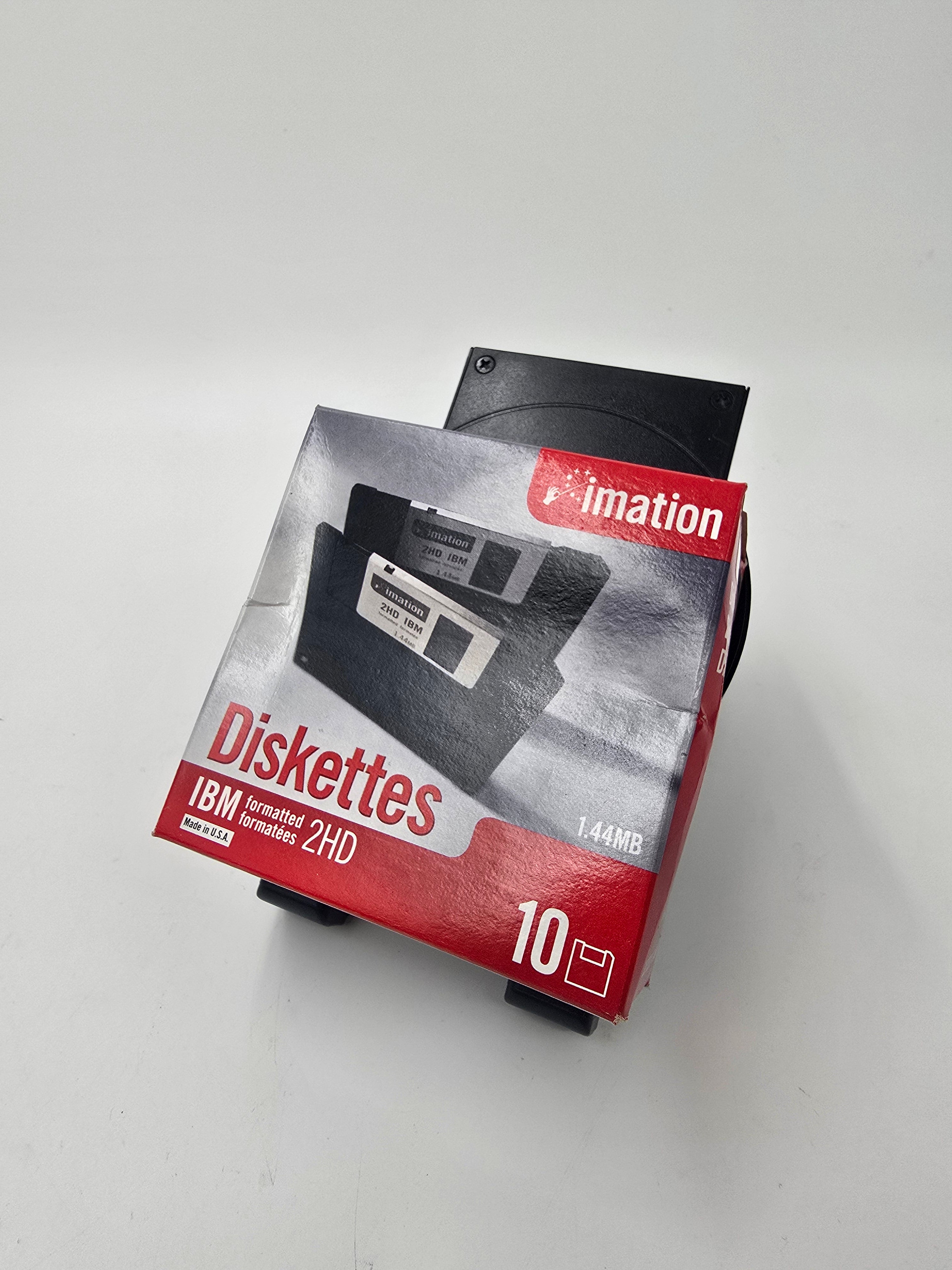 Imation Floppy Diskettes IBM Formatted High Density 1.44MB Lot of 100 Disks New