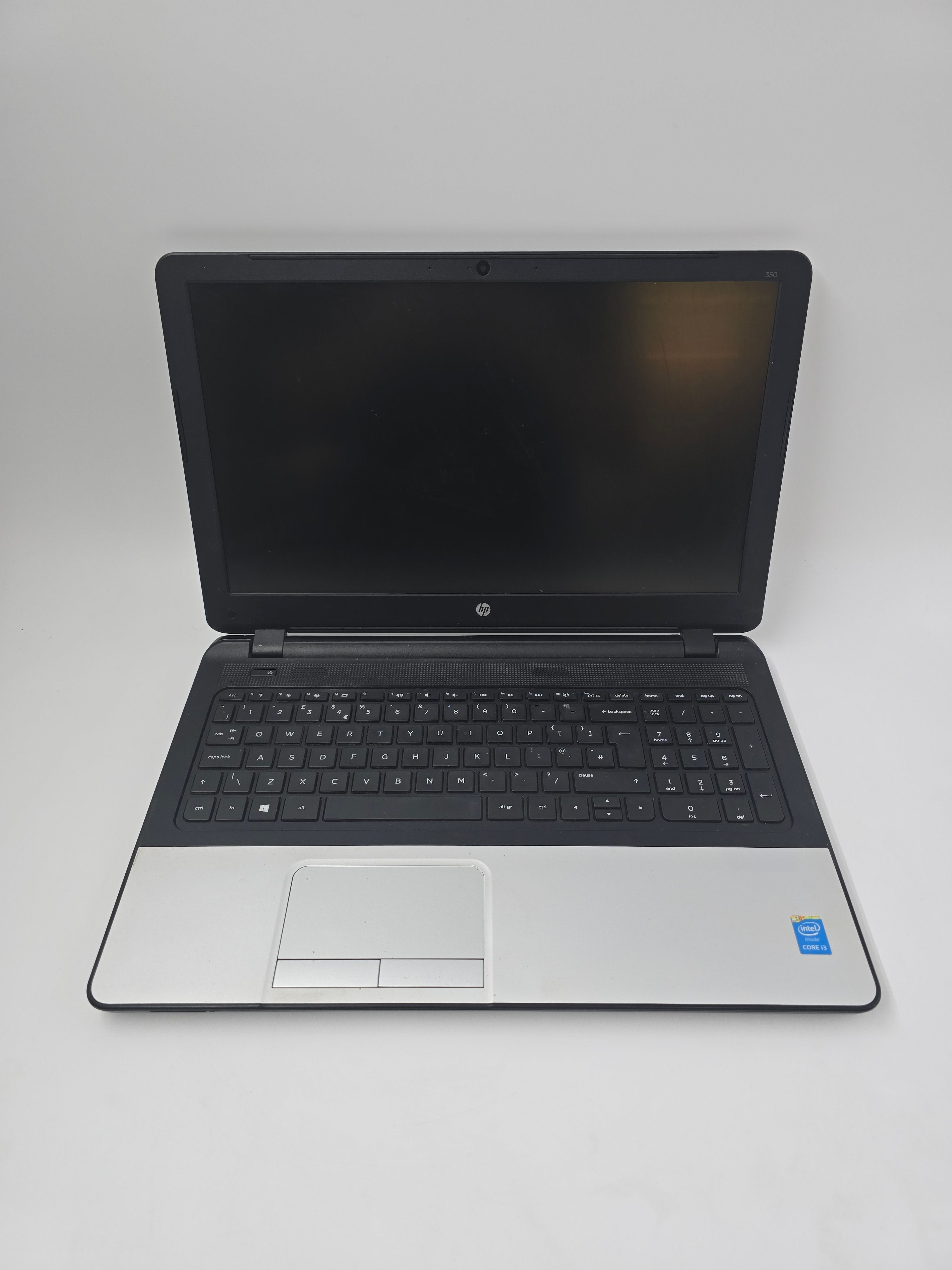 HP Laptop 350 G1 15.6" Screen i3 4th Gen 4GB RAM No HDD No OS *Spares*