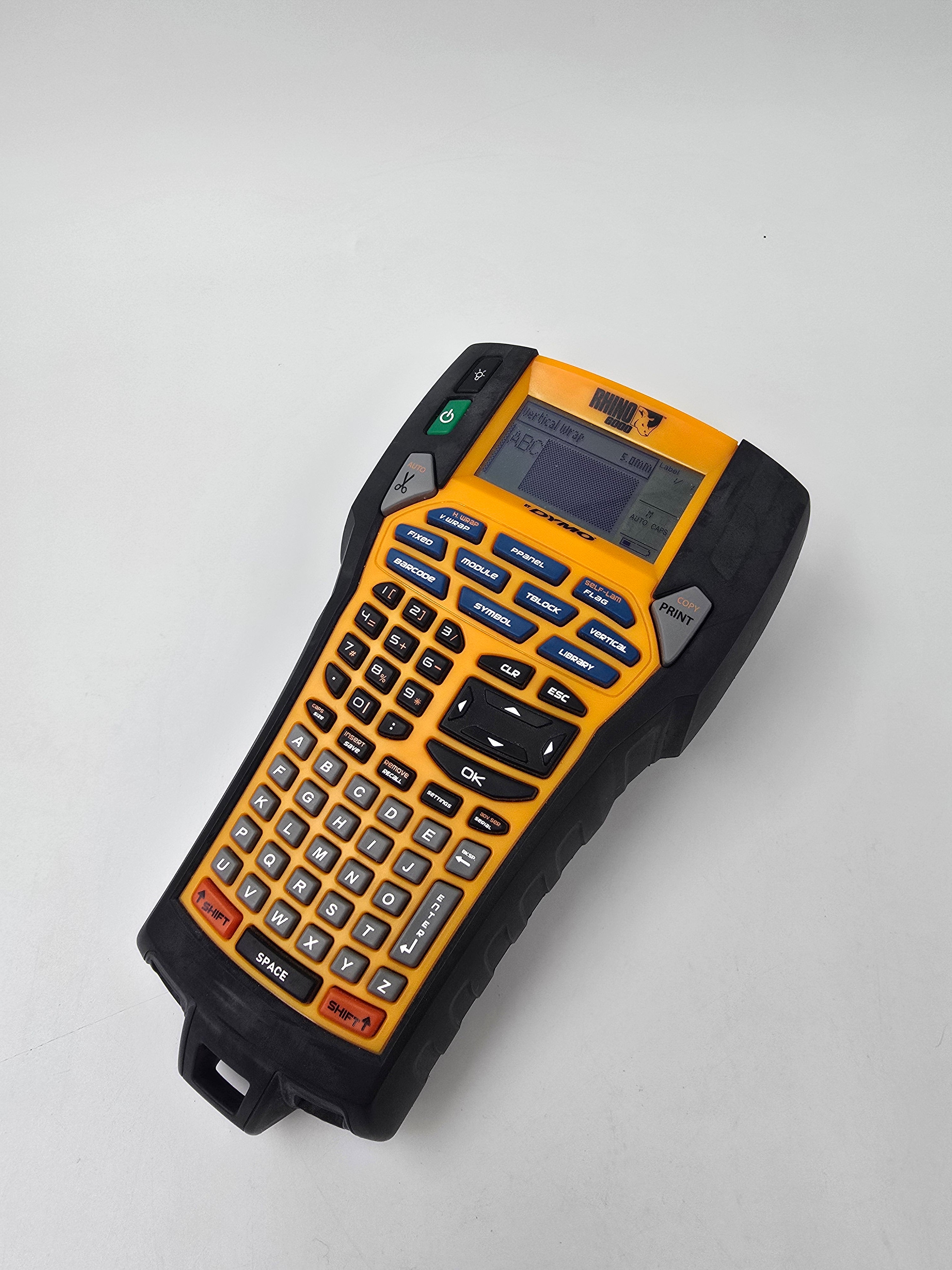 Dymo Rhino 6000 Industrial Label Maker and Printer Inc. Carry Case