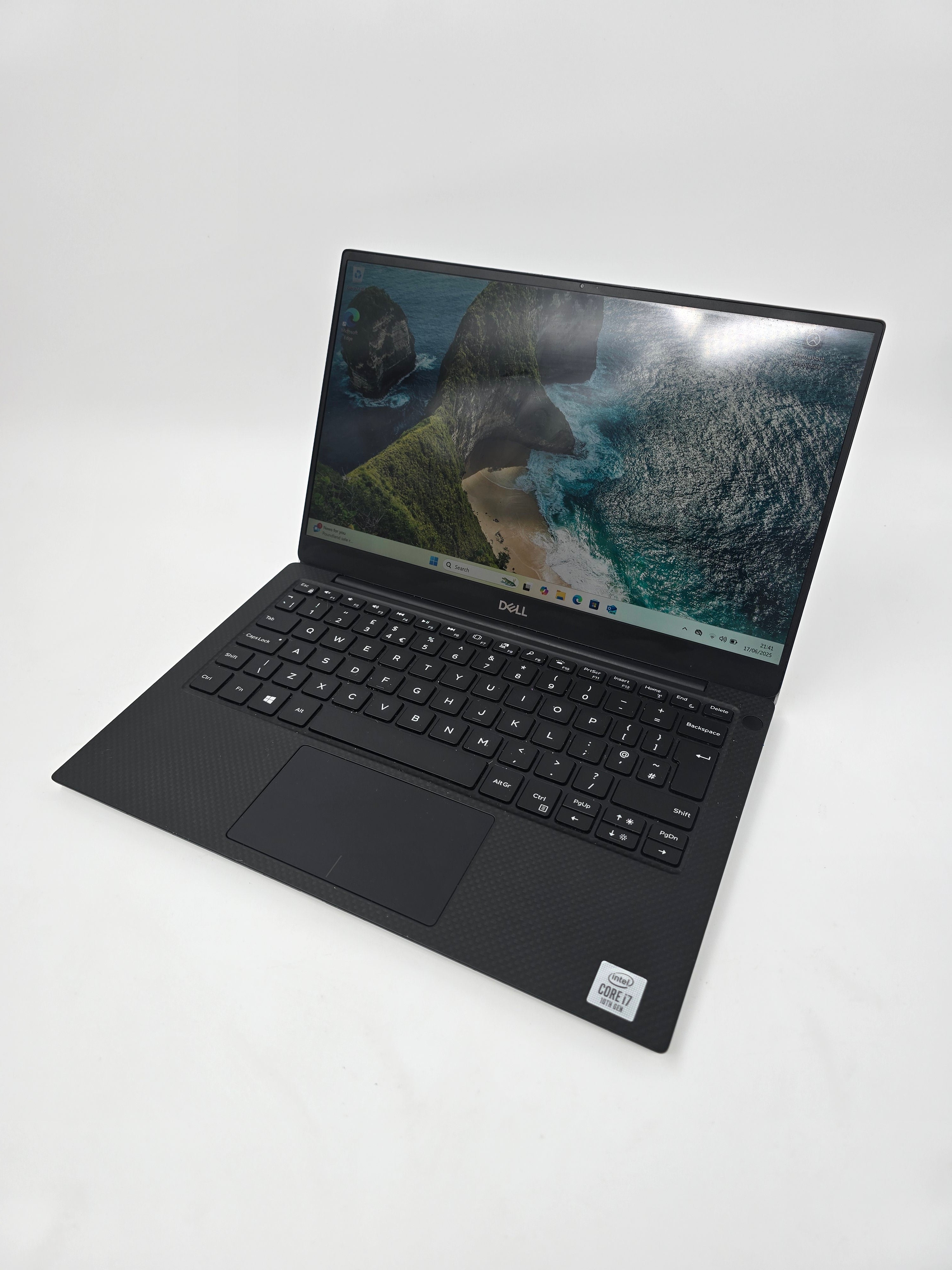 Dell Laptop XPS 7390 13.3" Screen i7 10th Gen 16GB RAM 512GB SSD W11