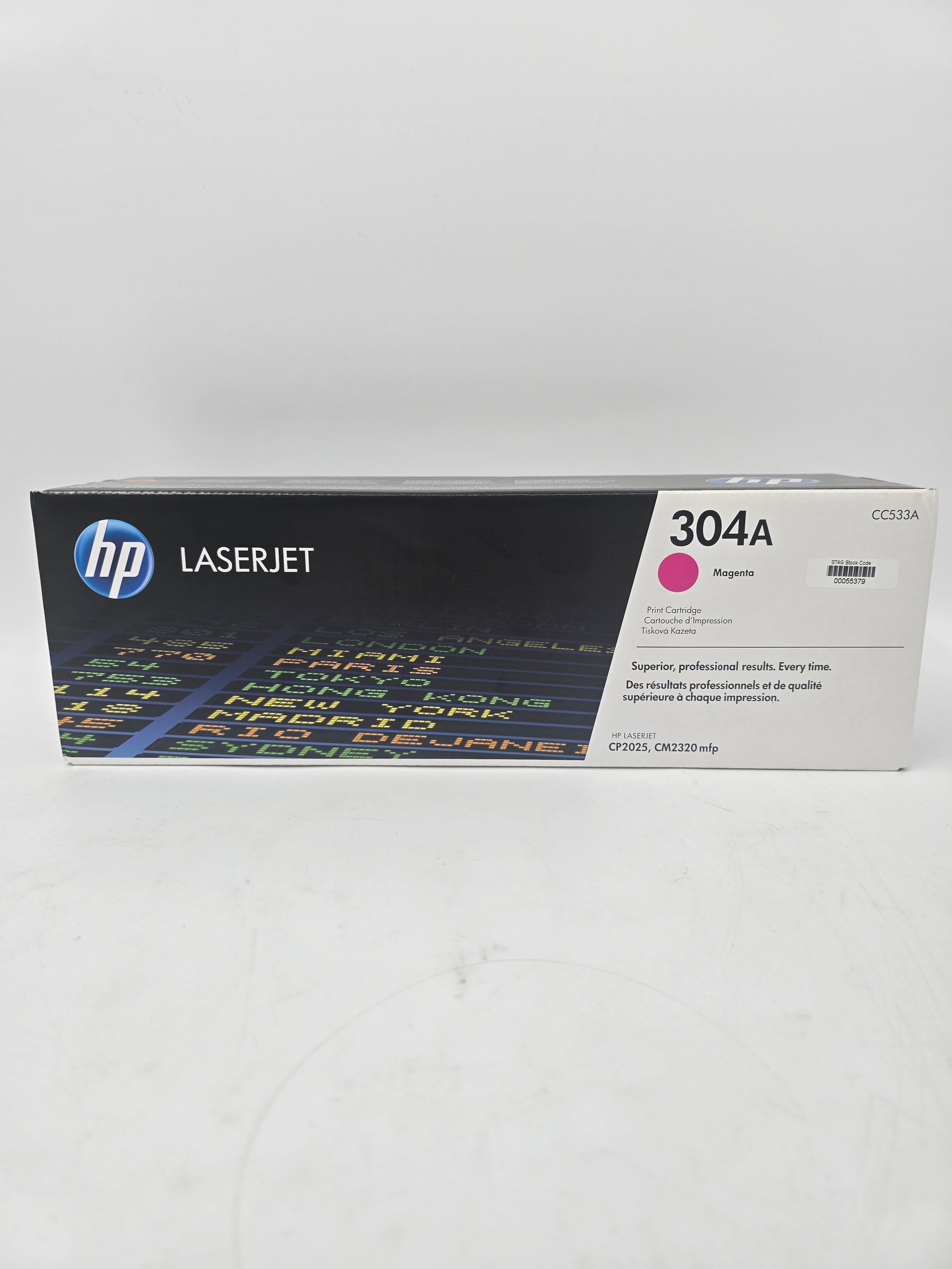 HP Print Cartridge LaserJet 304A CC533A Magenta Genuine Ink Cartridge