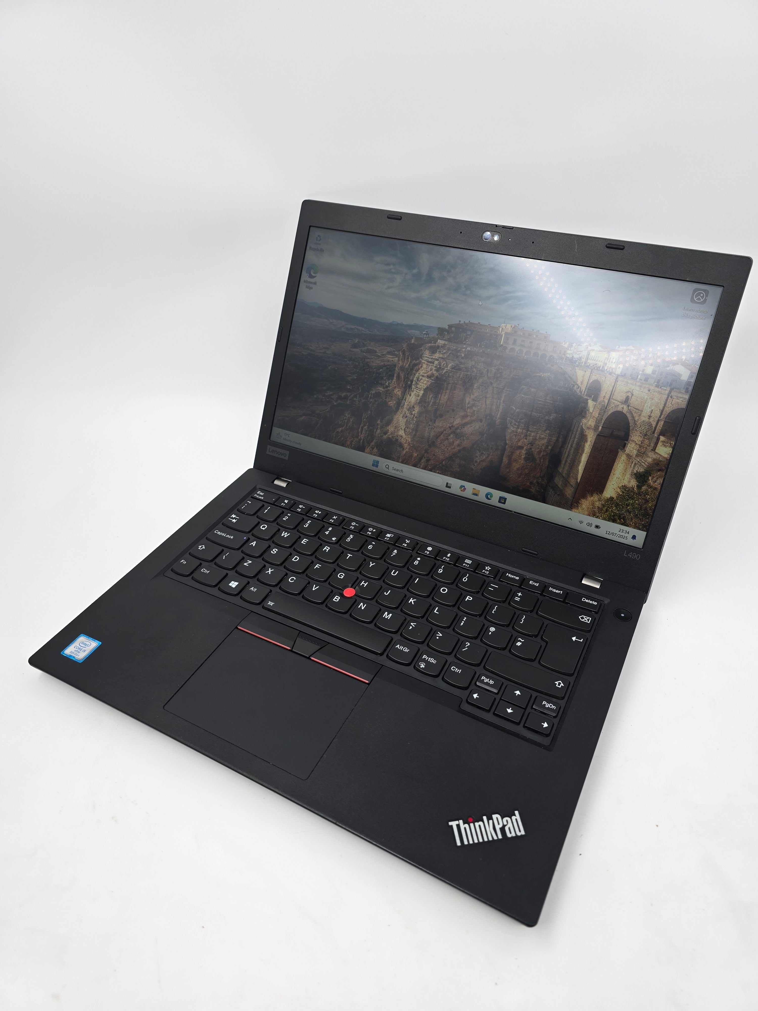 Lenovo Laptop ThinkPad L490 14" i5 8th Gen 16GB RAM 128GB SSD W11 #1