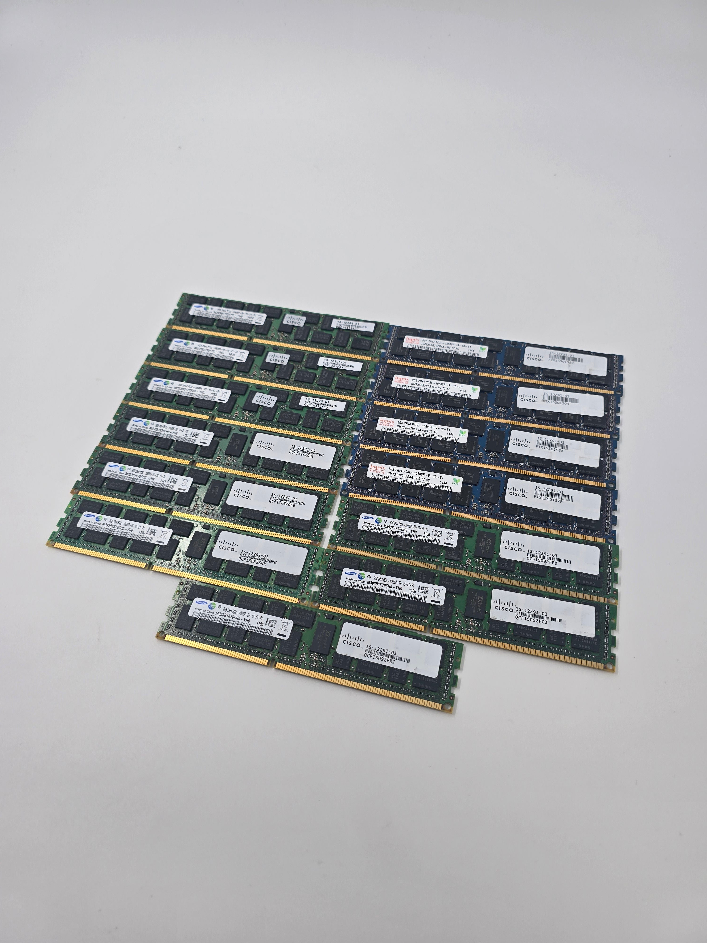 Cisco Server RAM Bundle 4/8GB 2Rx4 PC3L 10600R P/N 15-12291-01 / 15-12296-01