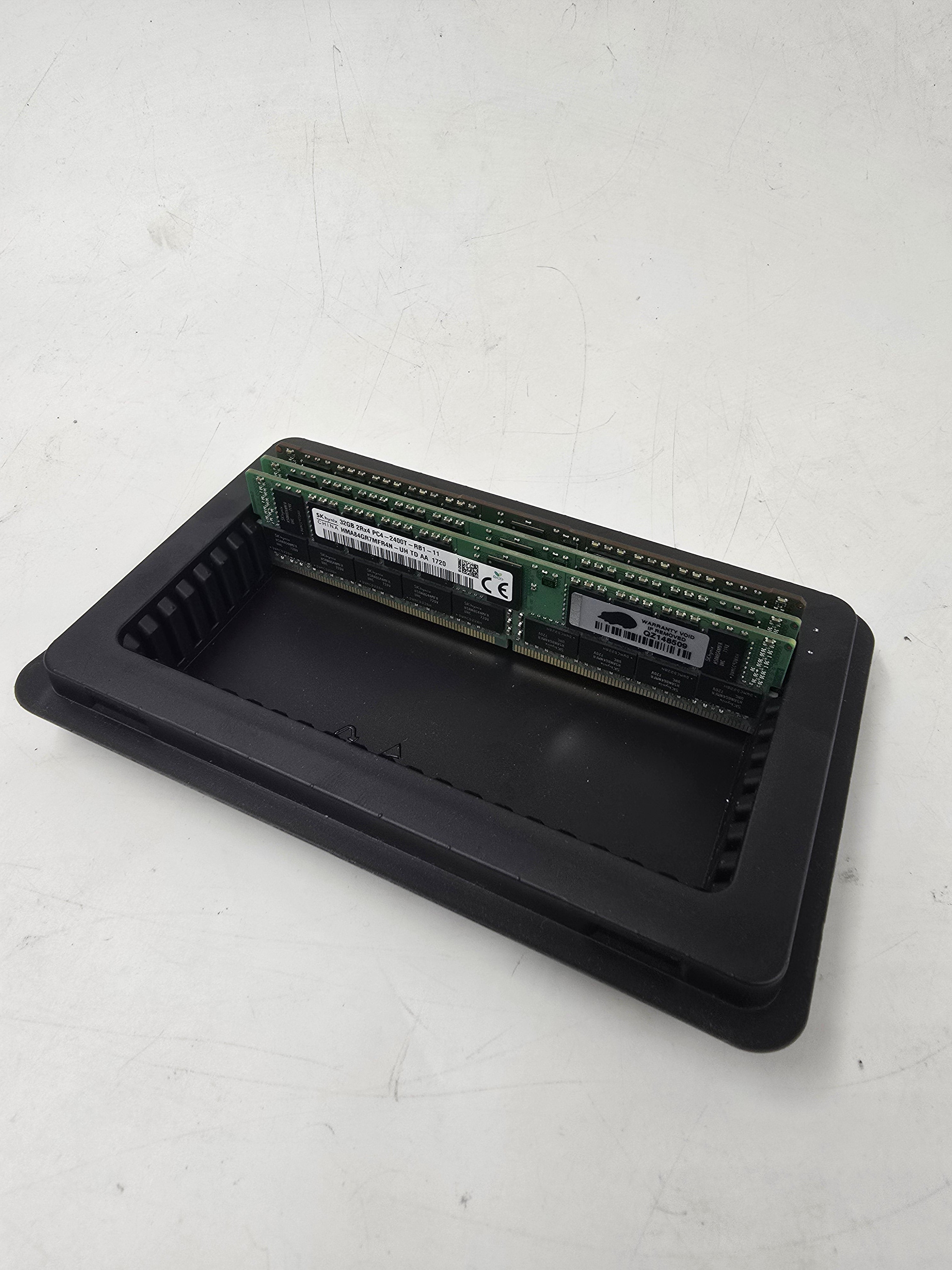 Server RAM 96GB (3x 32GB) 2Rx4 PC4 2400T Micron SK Hynix Lot of Three