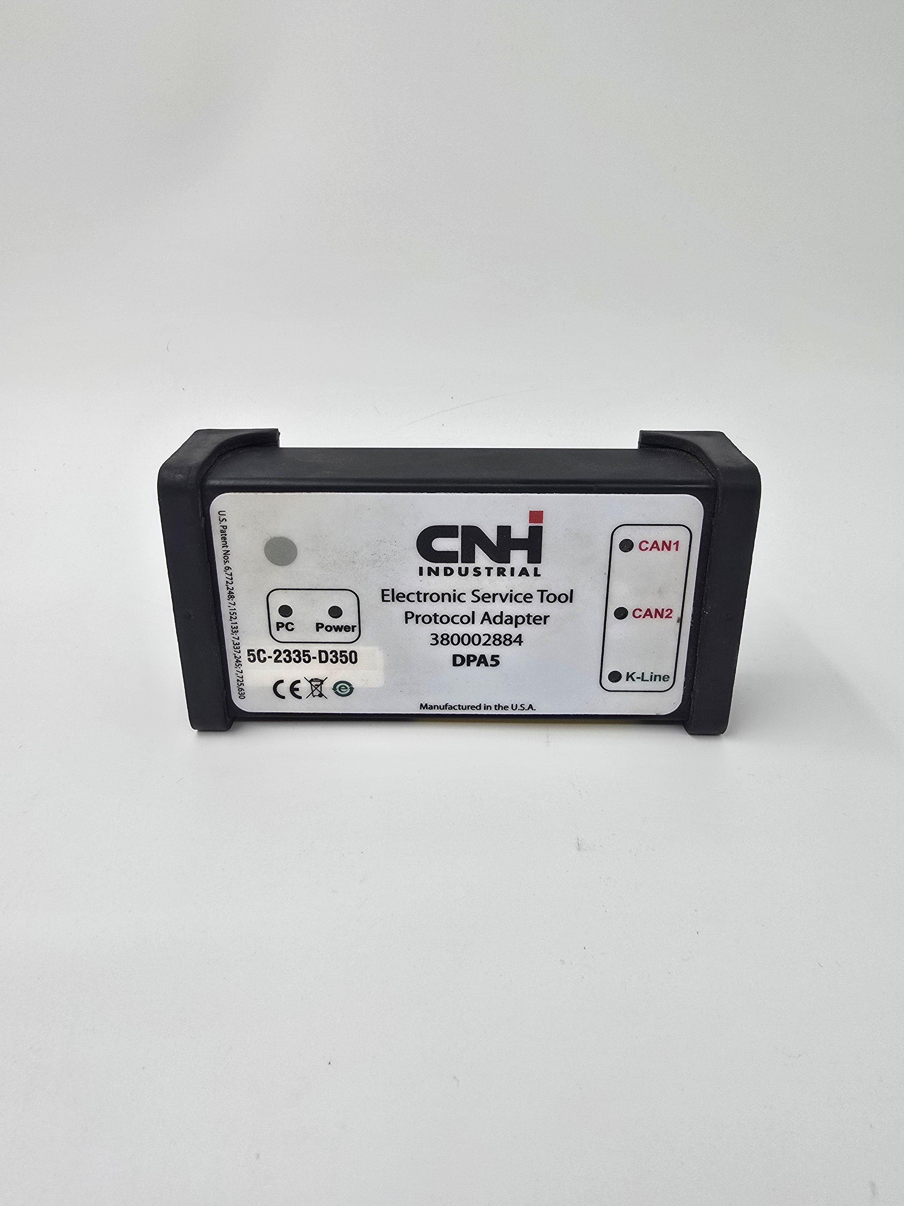 CNHIndustrial Diagnostic Tool Electronic Service Protocol Adapter 380002884 DPA5