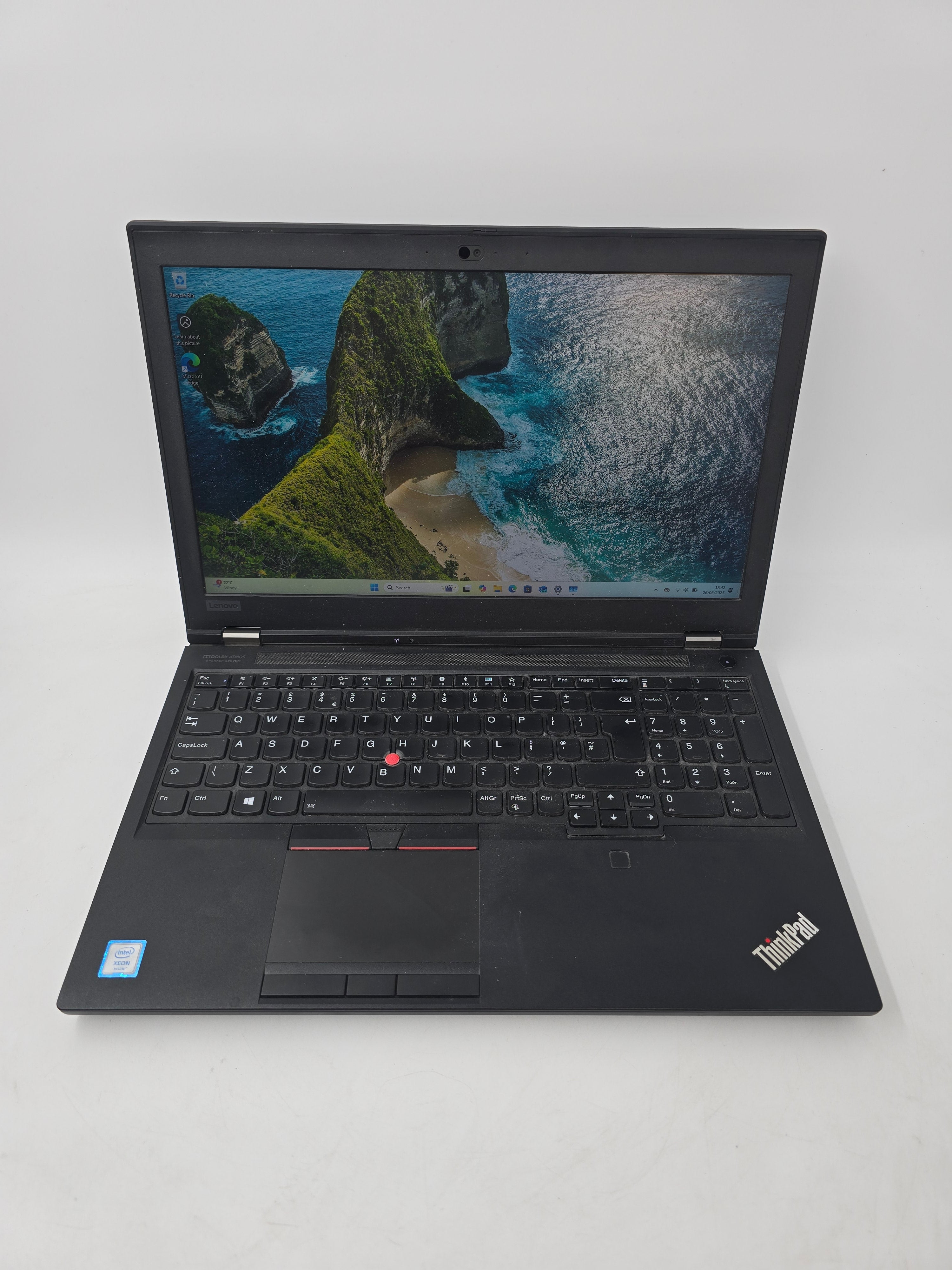 Lenovo Workstation ThinkPad P53 15.6" Xeon 2276M 32GB RAM 1TB SSD W11 RTX 5000