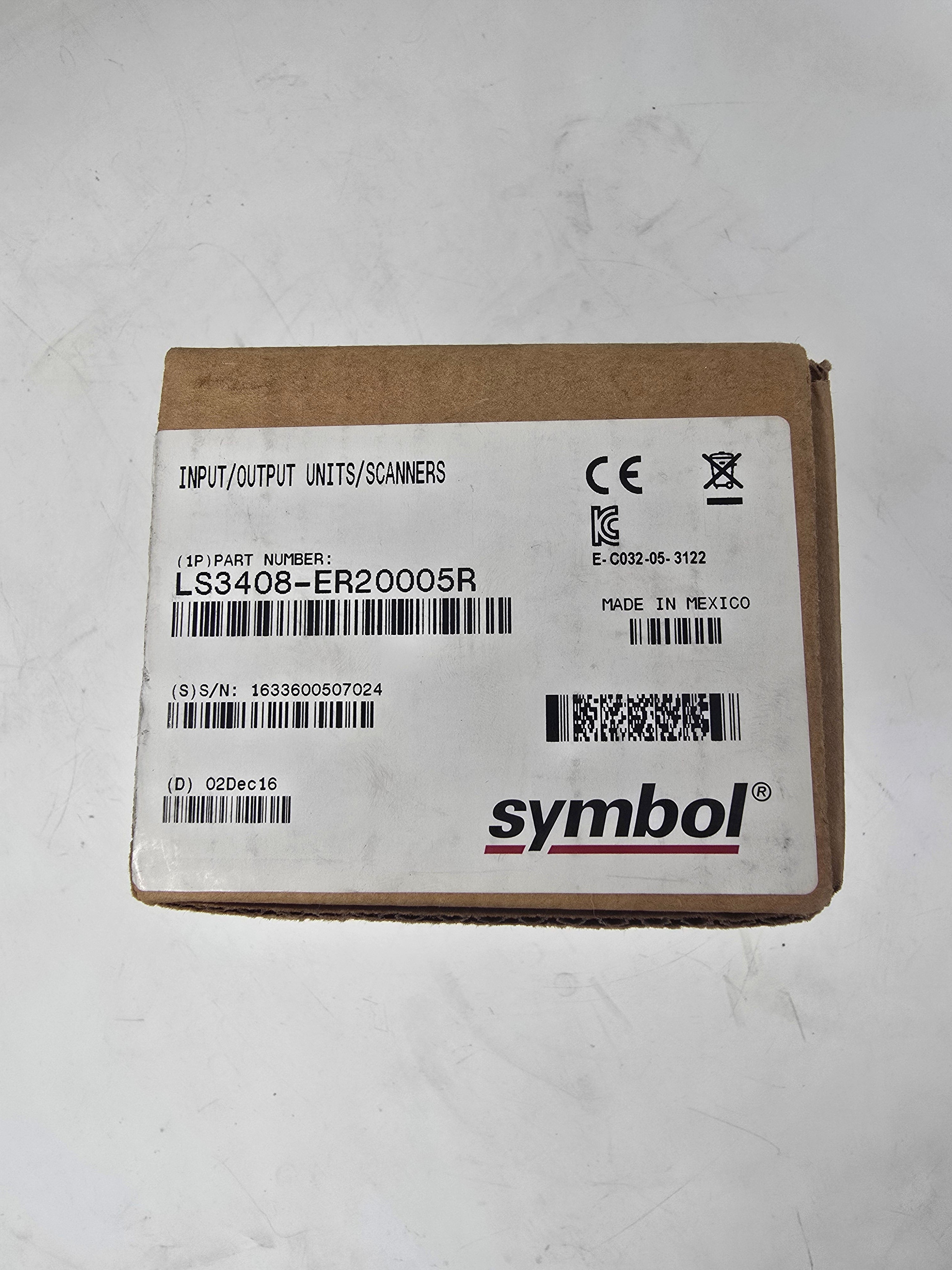 Symbol Input Output Barcode Scanner LS3408 Lot of Two