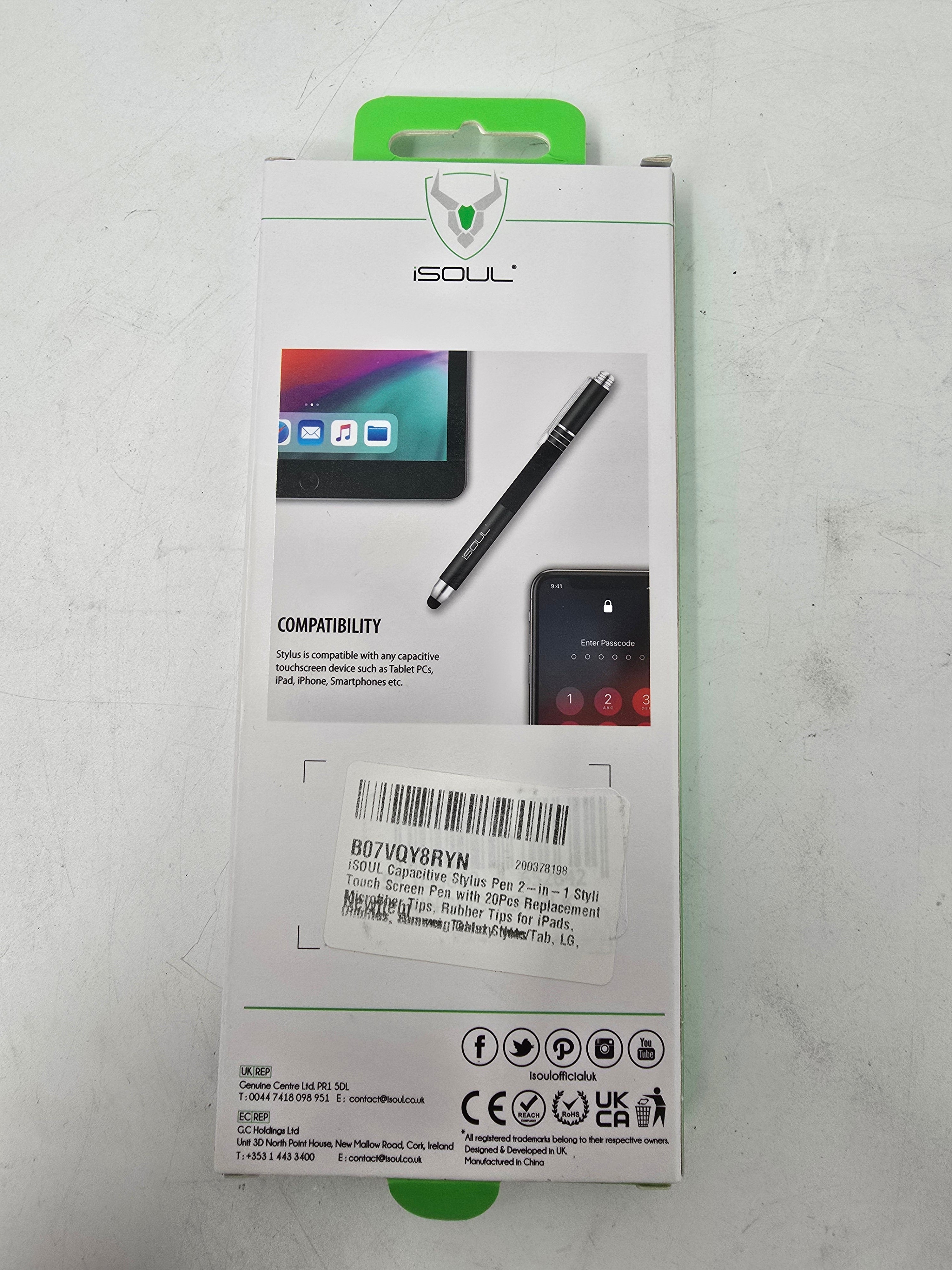 iSoul Kingfisher Stylus Touch Screen Pen Tablet Mobile Phone iPhone Lot of 34