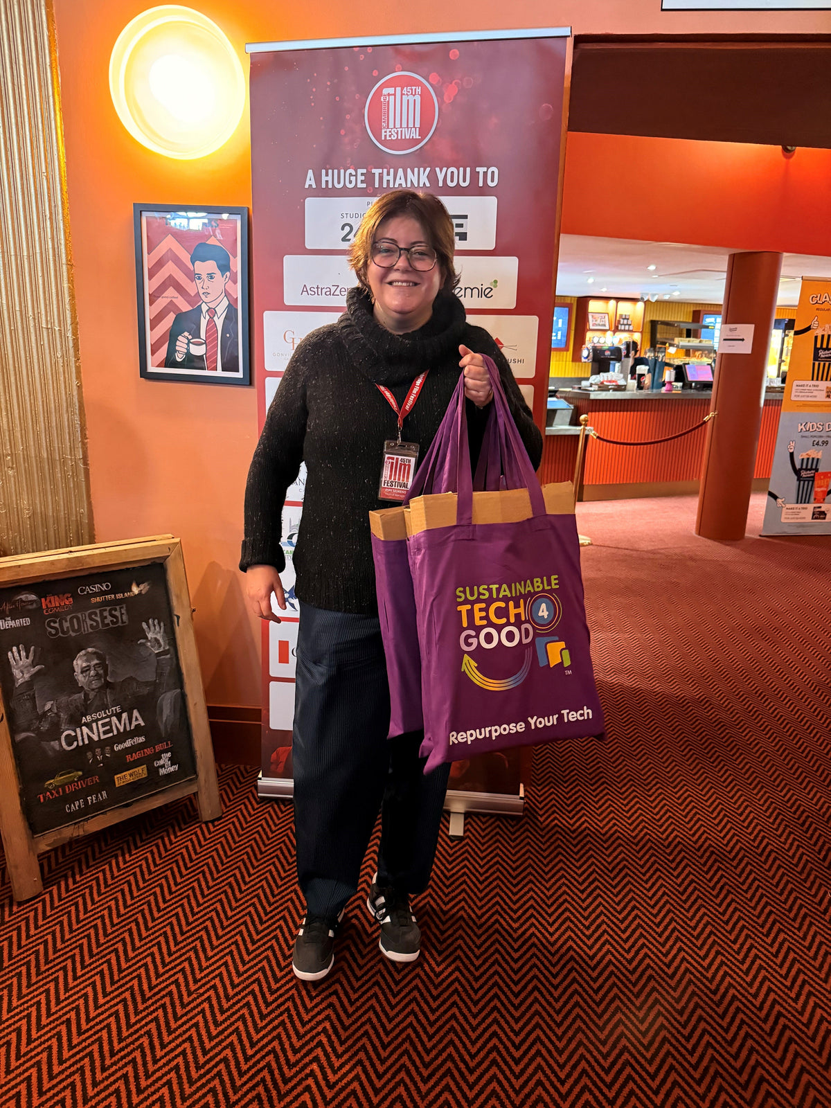 🎬 Supporting Cambridge Film Festival and the next generation of budding filmmakers!