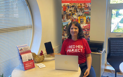Sustainable Tech 4 Good support The Red Hen Project with donating Laptops 4 Good.