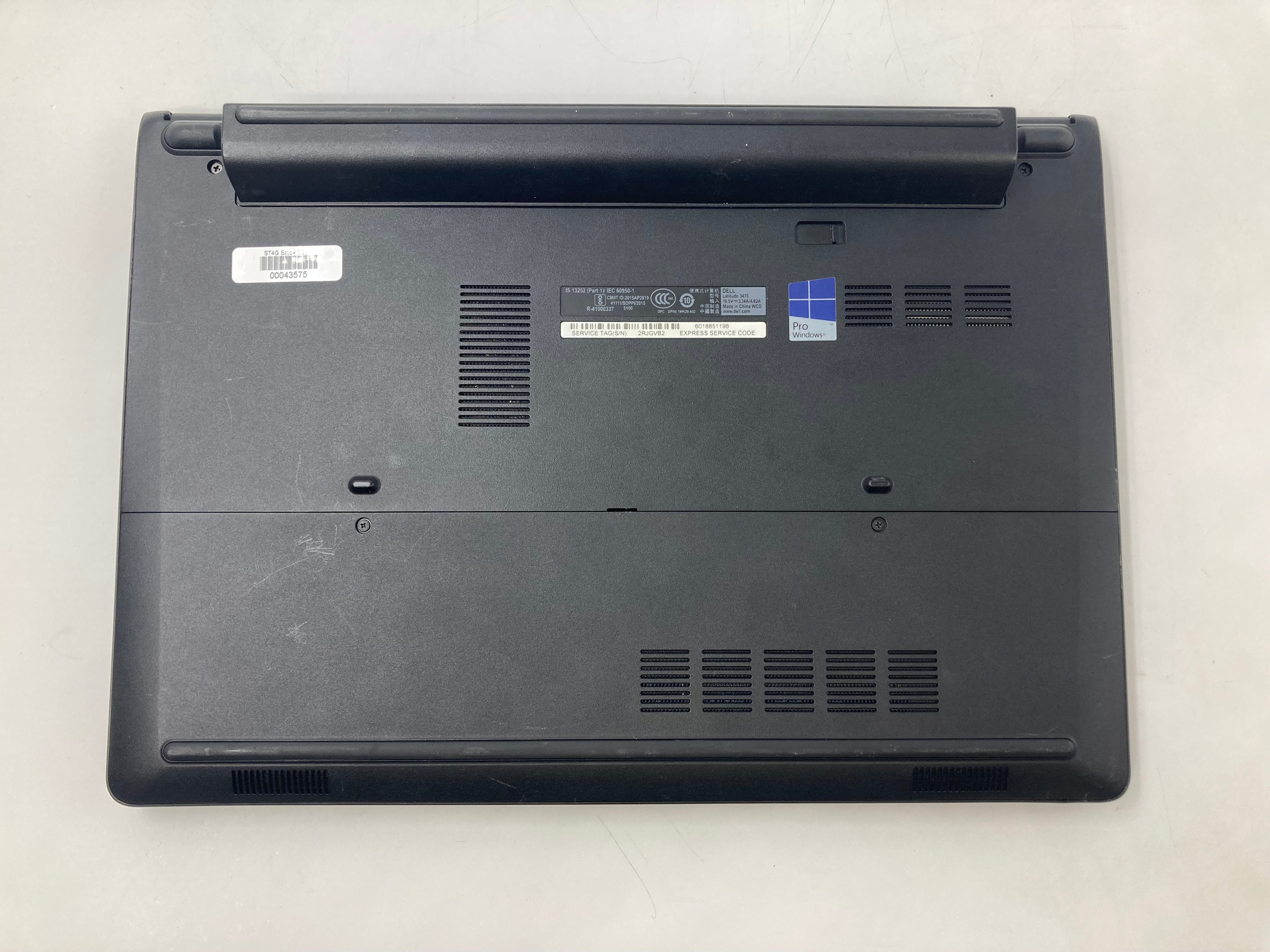 Dell Laptop Latitude 3470 14" i5 6th Gen 8GB RAM No HDD *Spares*