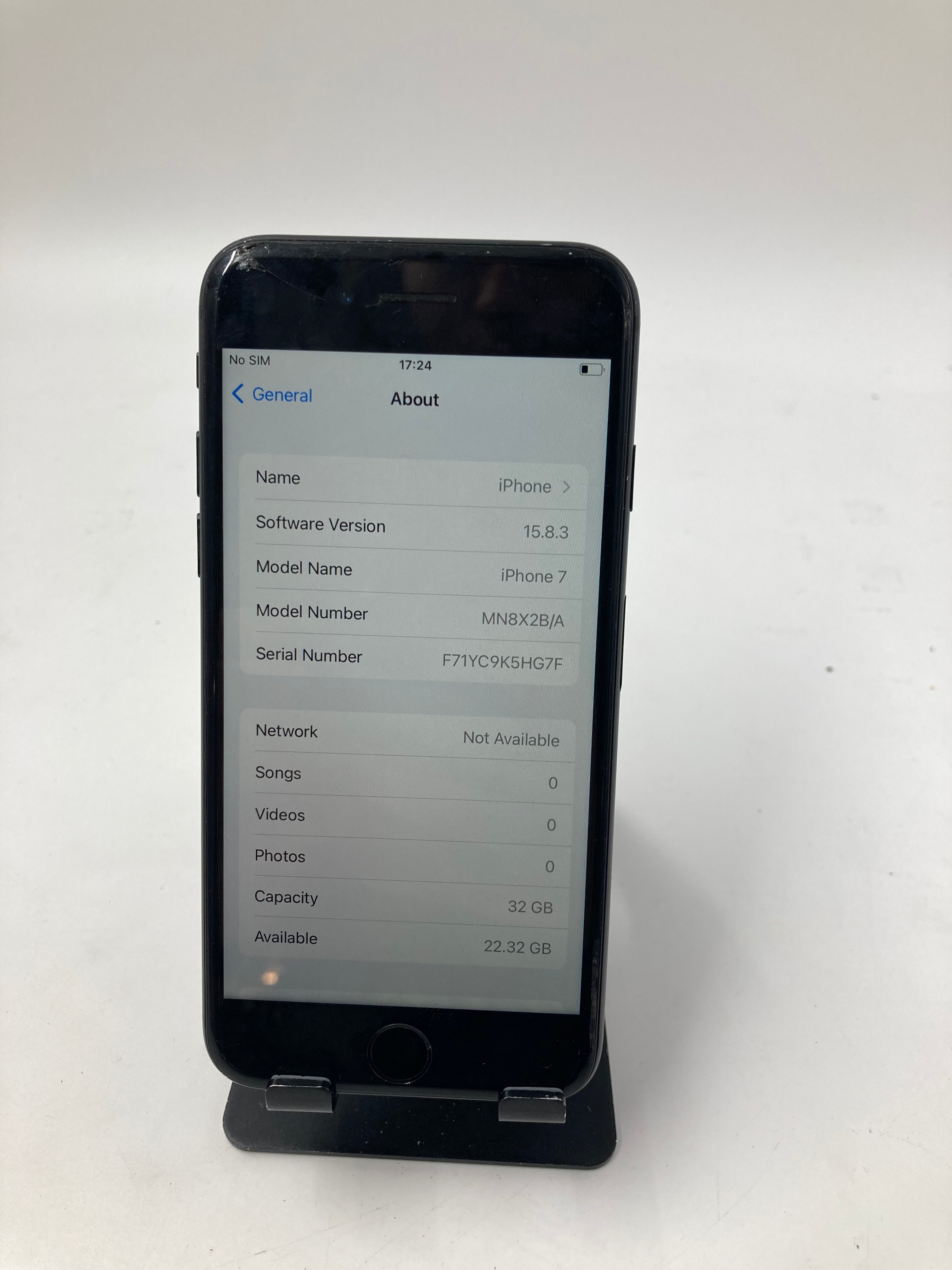 Apple iPhone 7 A1778 8 A1905 32GB 64GB Black Grey Lot of 6