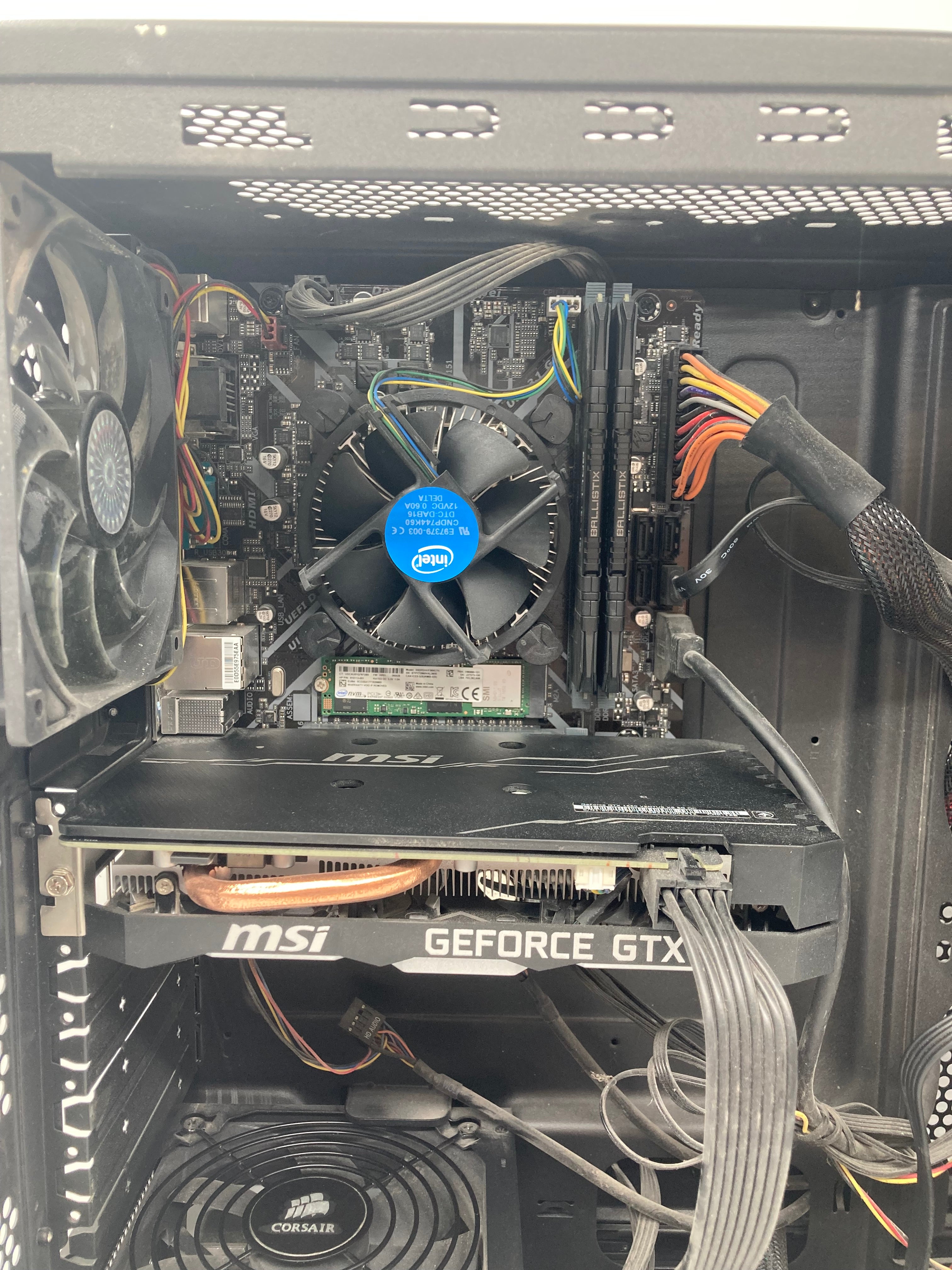 Cooler Master Gaming PC i3 8th Gen GTX 1660 32GB RAM 360GB SSD W11