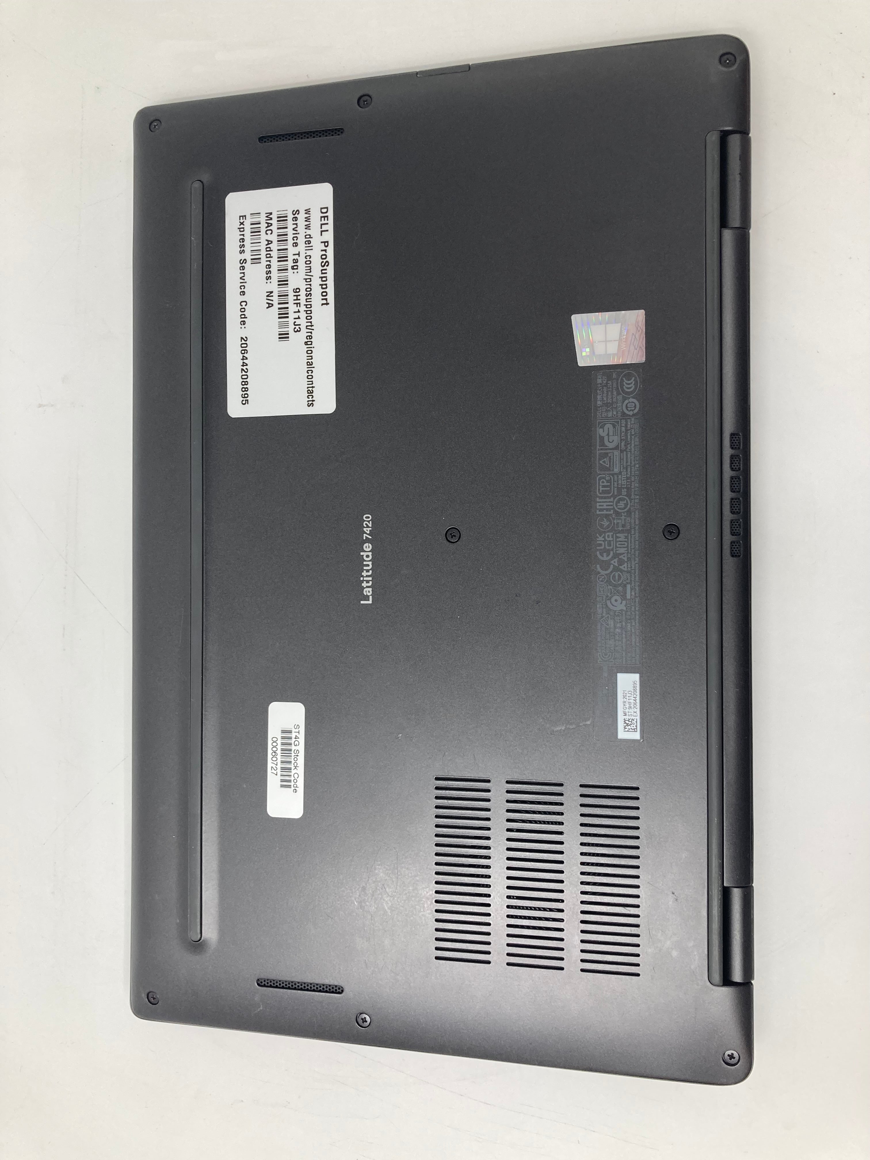 Dell Latitude 7420 14" Screen i5 11th Gen FAULTY 16GB RAM NO SSD NO OS *Spares*