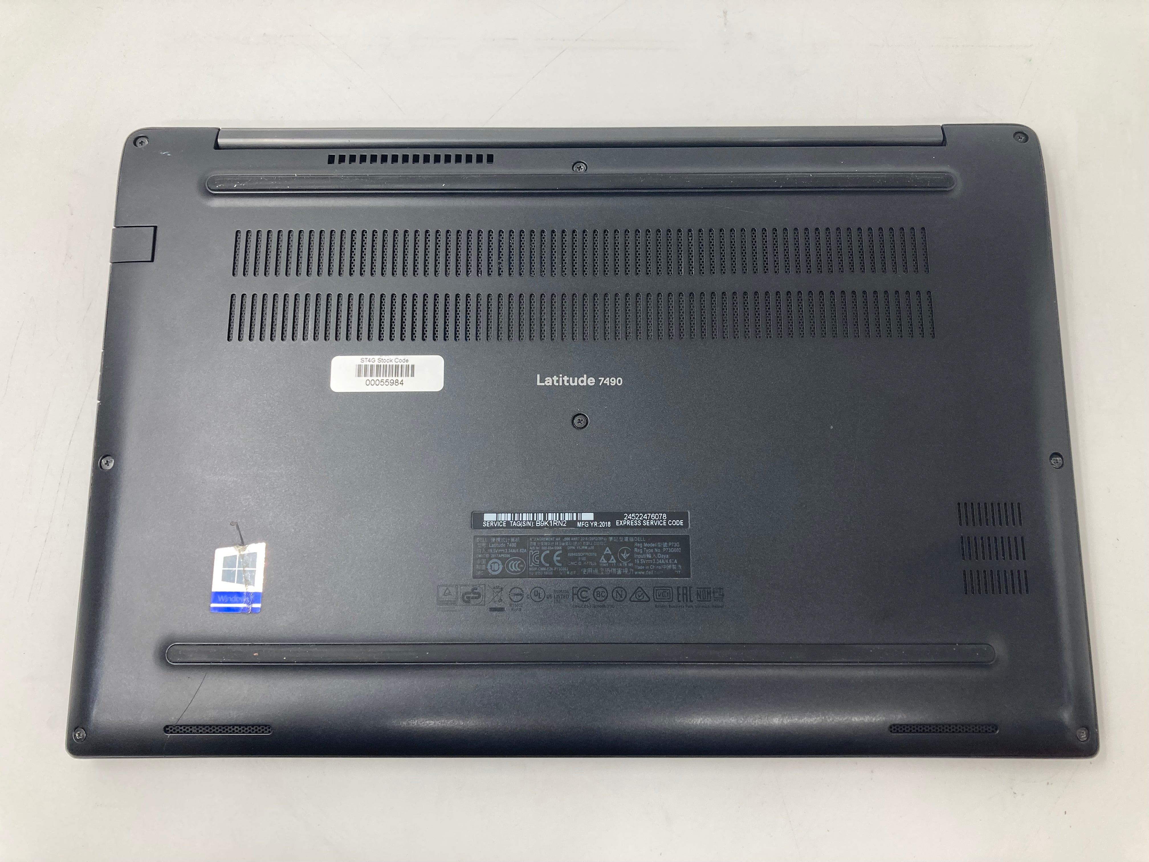 Dell Latitude 7490 14" Screen i7-8650U 8GB RAM NO SSD NO OS *Spares*