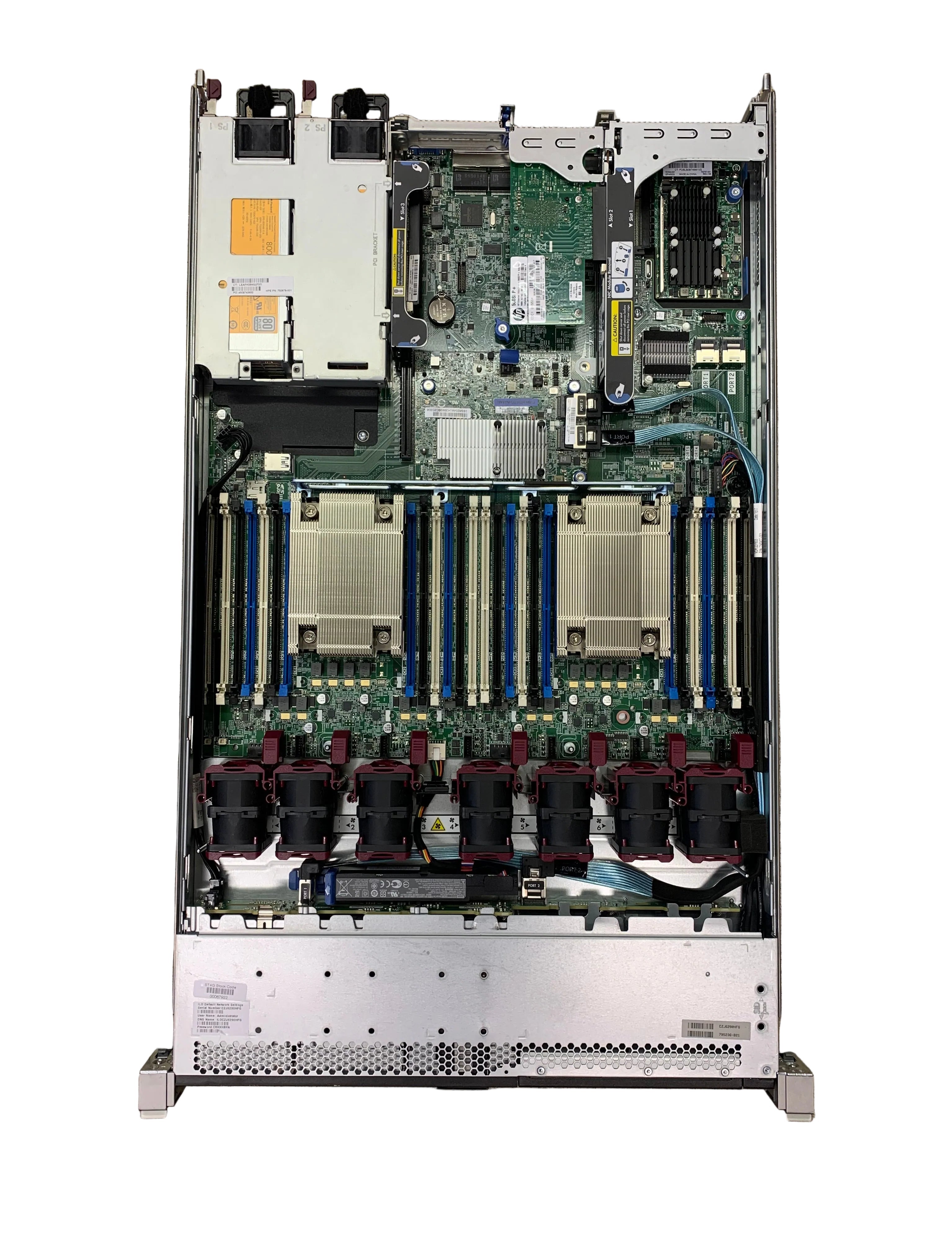 HPE ProLiant DL360 Gen 9 | Intel Xeon E5-2600 | No RAM | No Storage