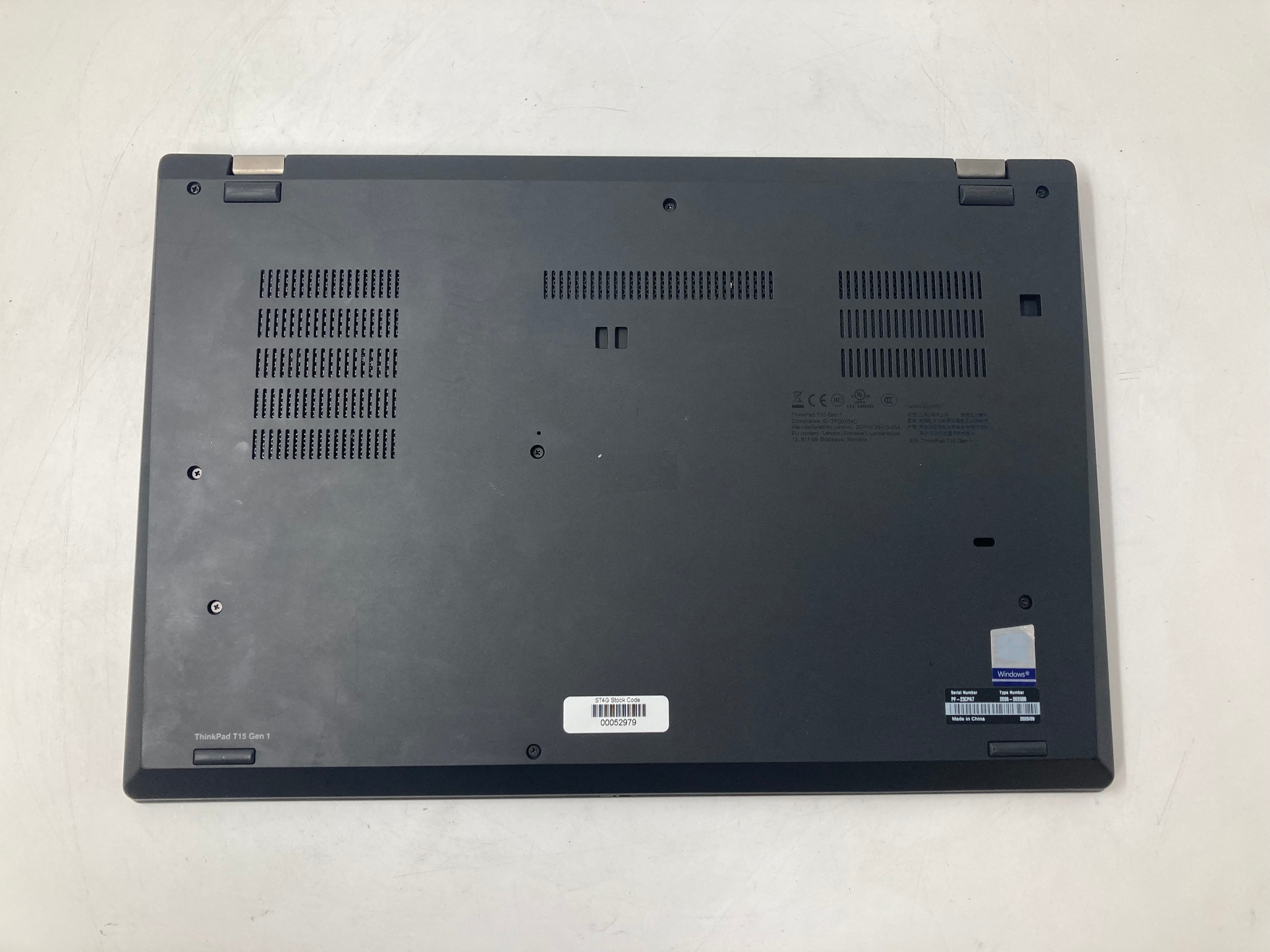 Lenovo Laptop ThinkPad T15 15" i7 10th Gen 32GB RAM No HDD No OS *Spares* #1