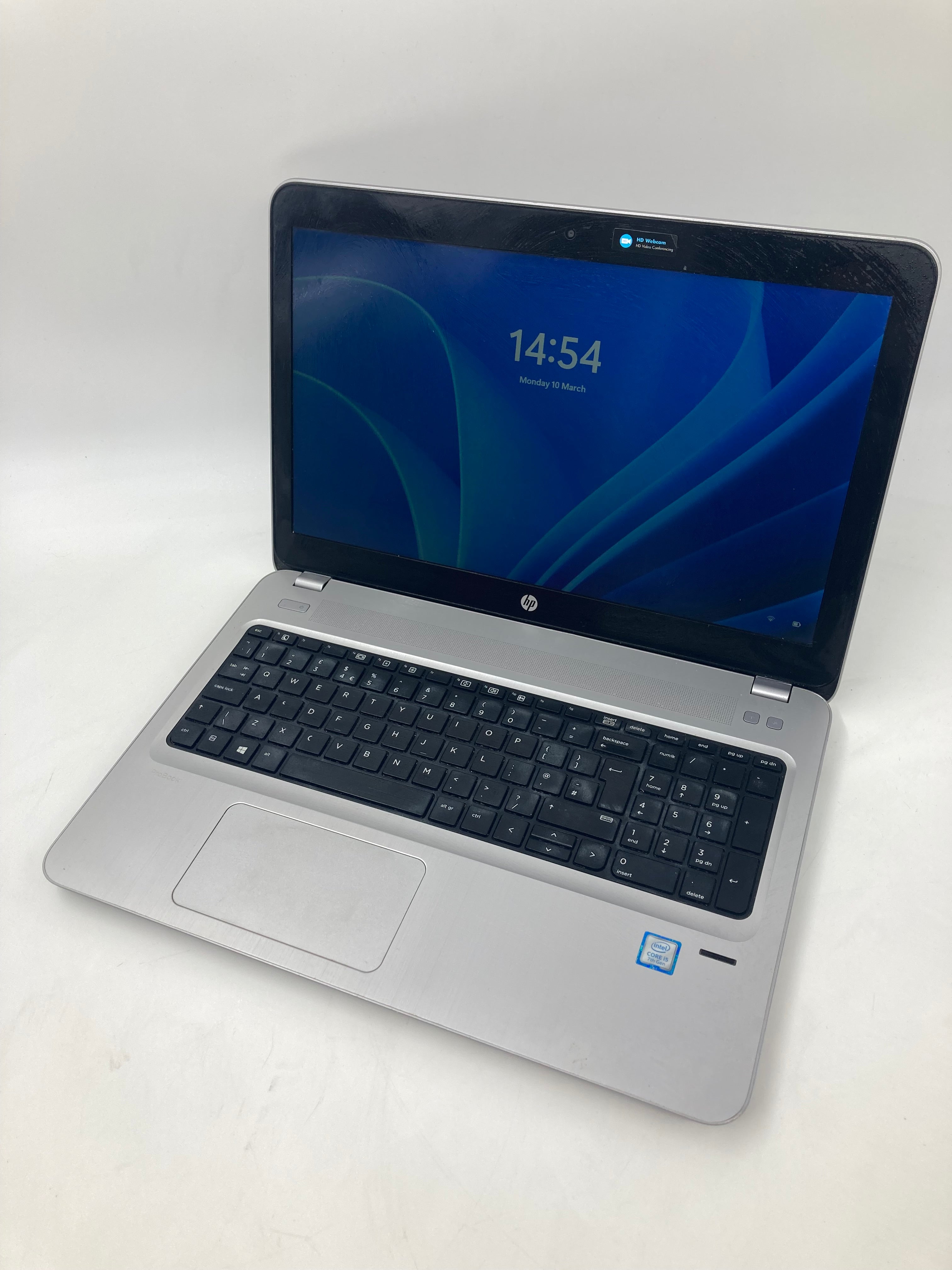 HP Laptop ProBook 450 G4 15.6" i5-7200U 12GB RAM 128GB SSD W11 OS