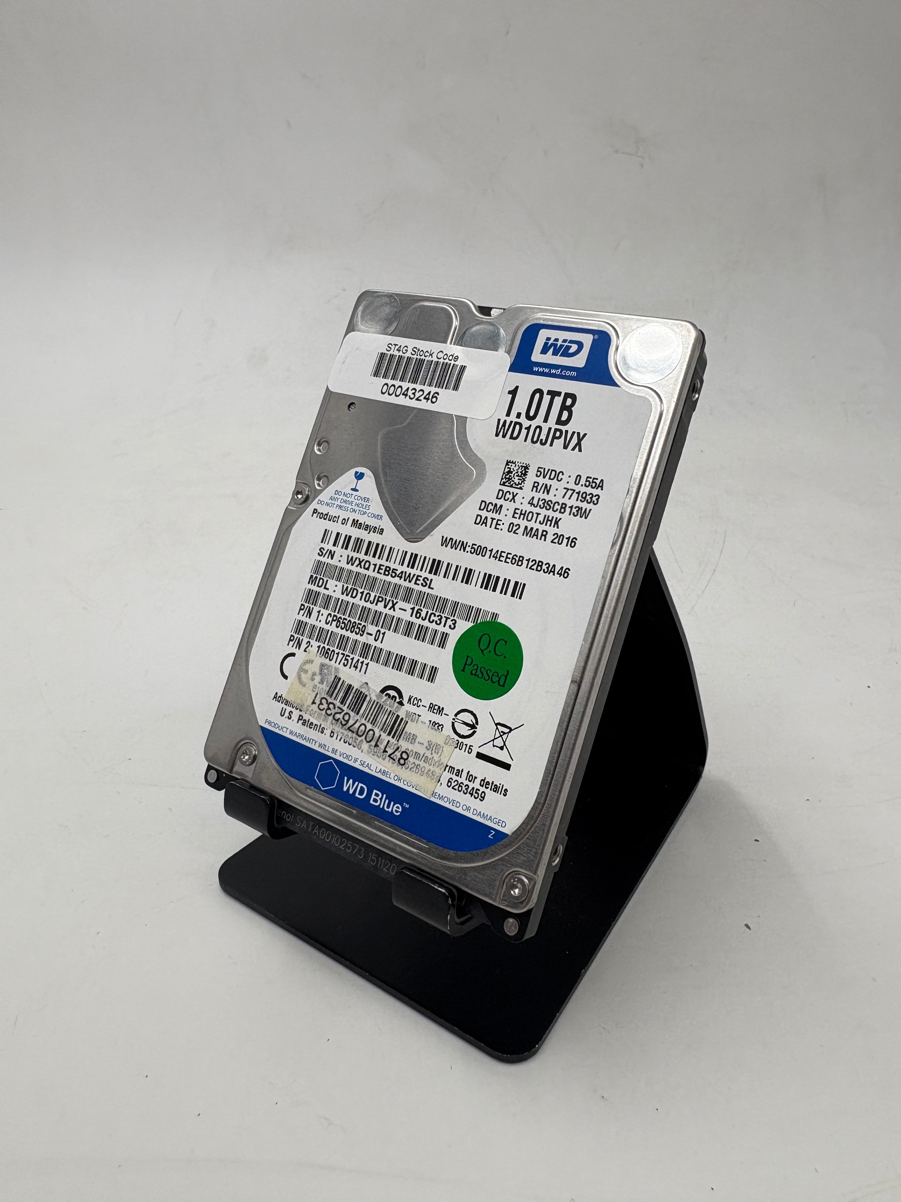 1TB HDD 2.5" SATA Western Digital (WD10JPVX)