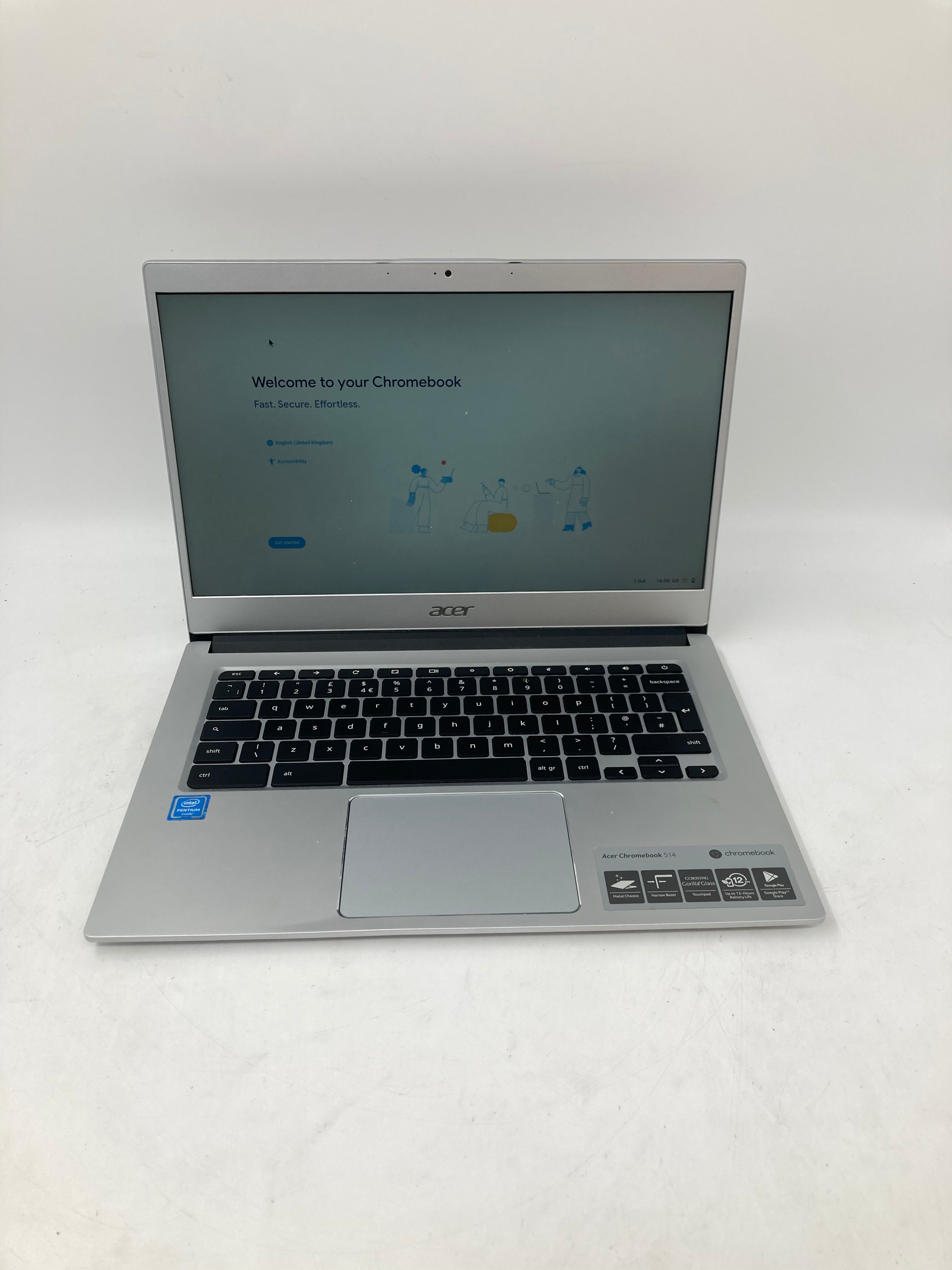 Acer Chromebook CB514-1H 14" Screen Intel Pentium 8GB RAM 32GB Storage -SPARES-