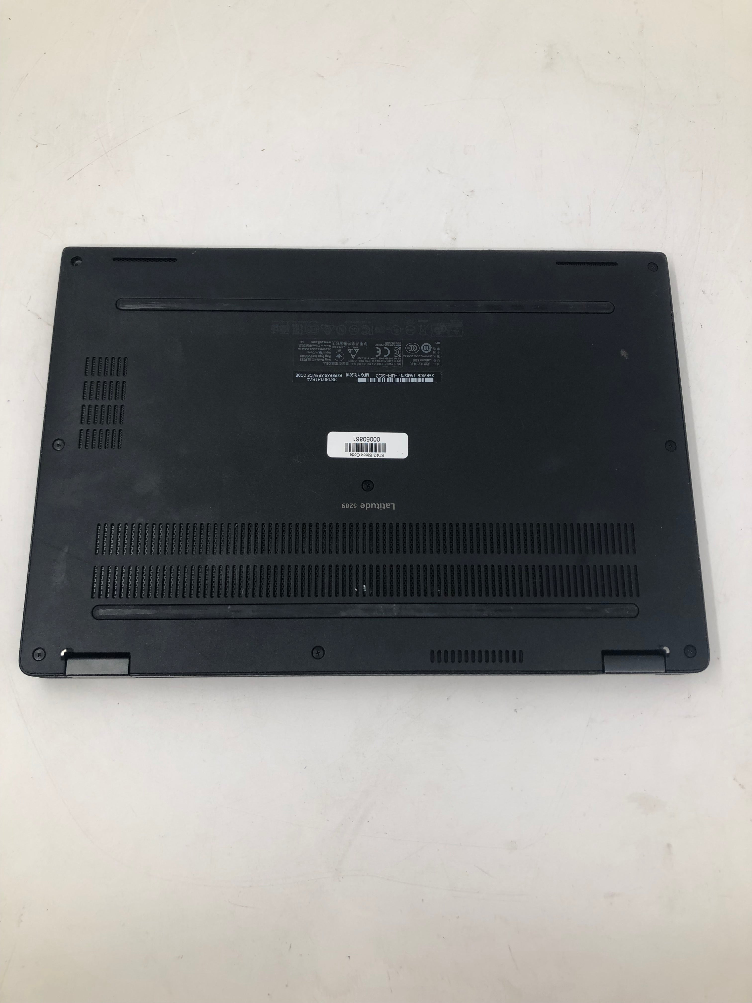 Dell Latitude 5289 12" Screen i5 7th Gen 8GB RAM 256GB SSD W10 -Spares-