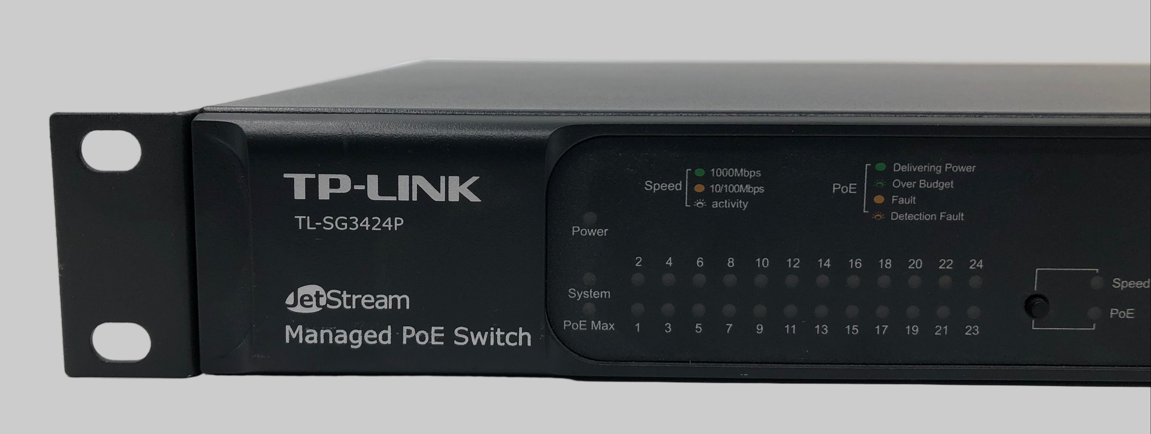 TP-Link TL-SG3424P JetStream Gigabit Managed PoE Switch TL-SG3424P #G8
