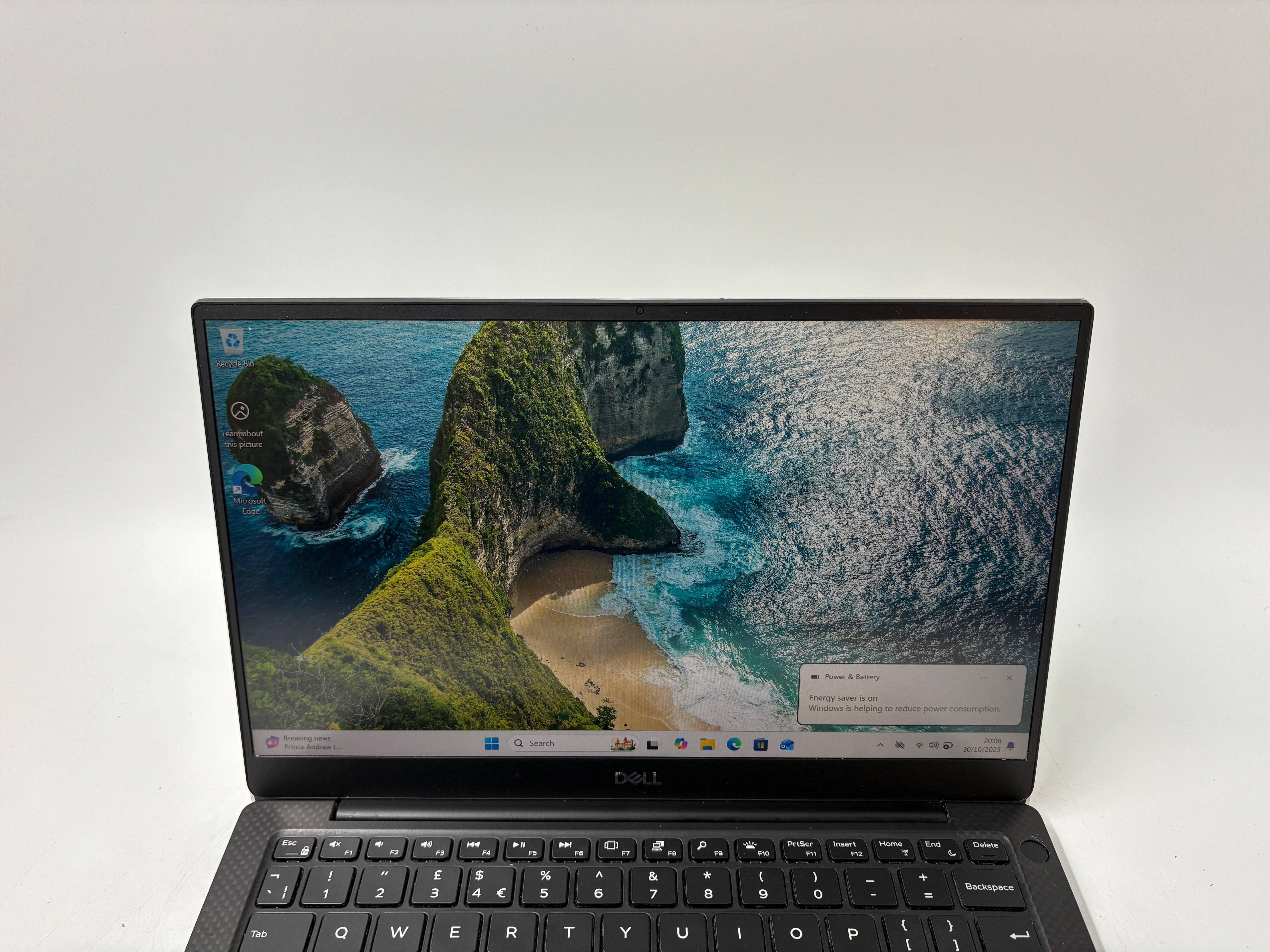 Dell XPS 7390 13.3" Screen i7 10th Gen 16GB RAM 512GB SSD NO OS