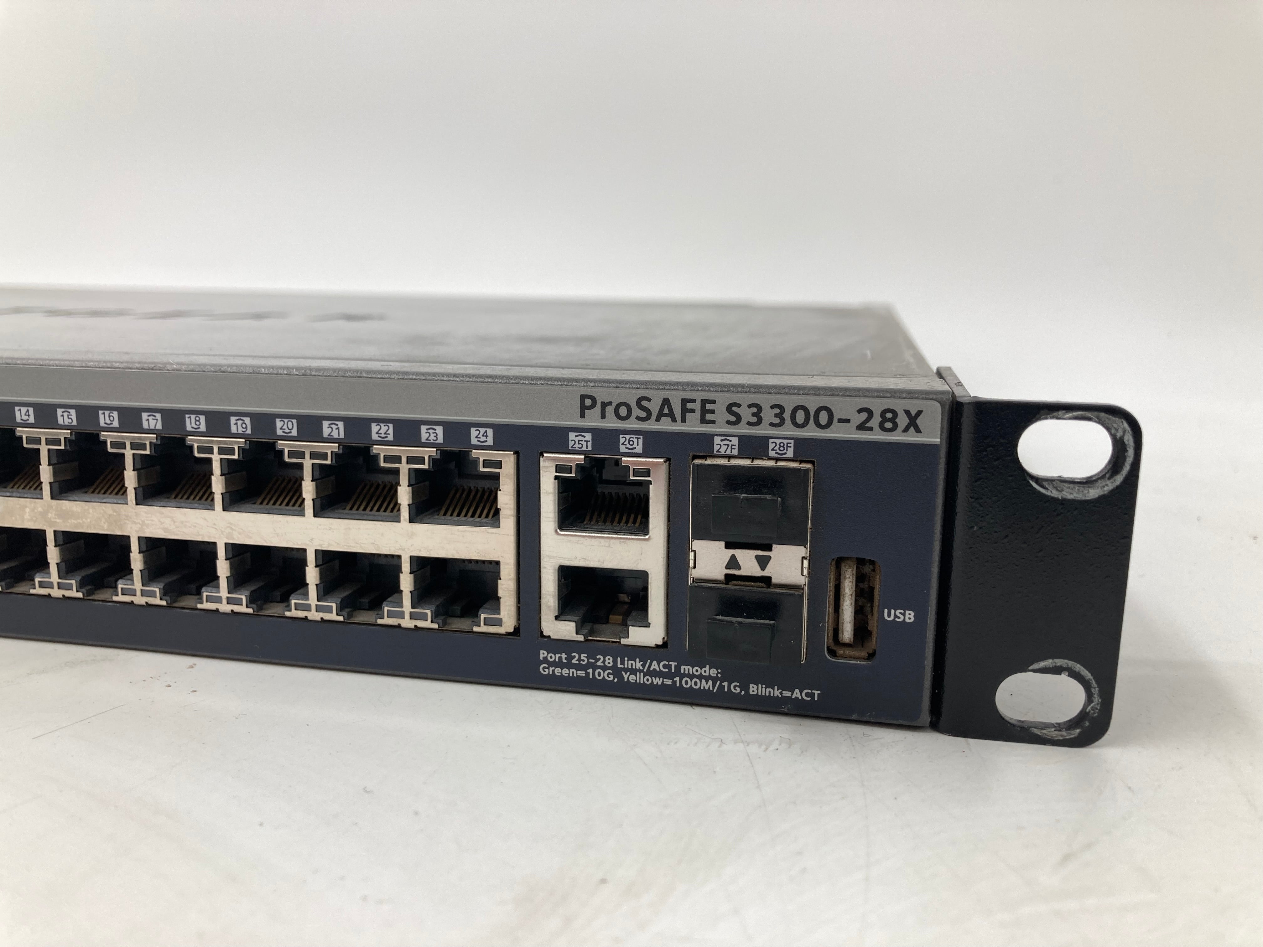 Netgear Pro Safe S3300-28X-POE+ 28-Port Gigabit Stackable Smart Switch #3