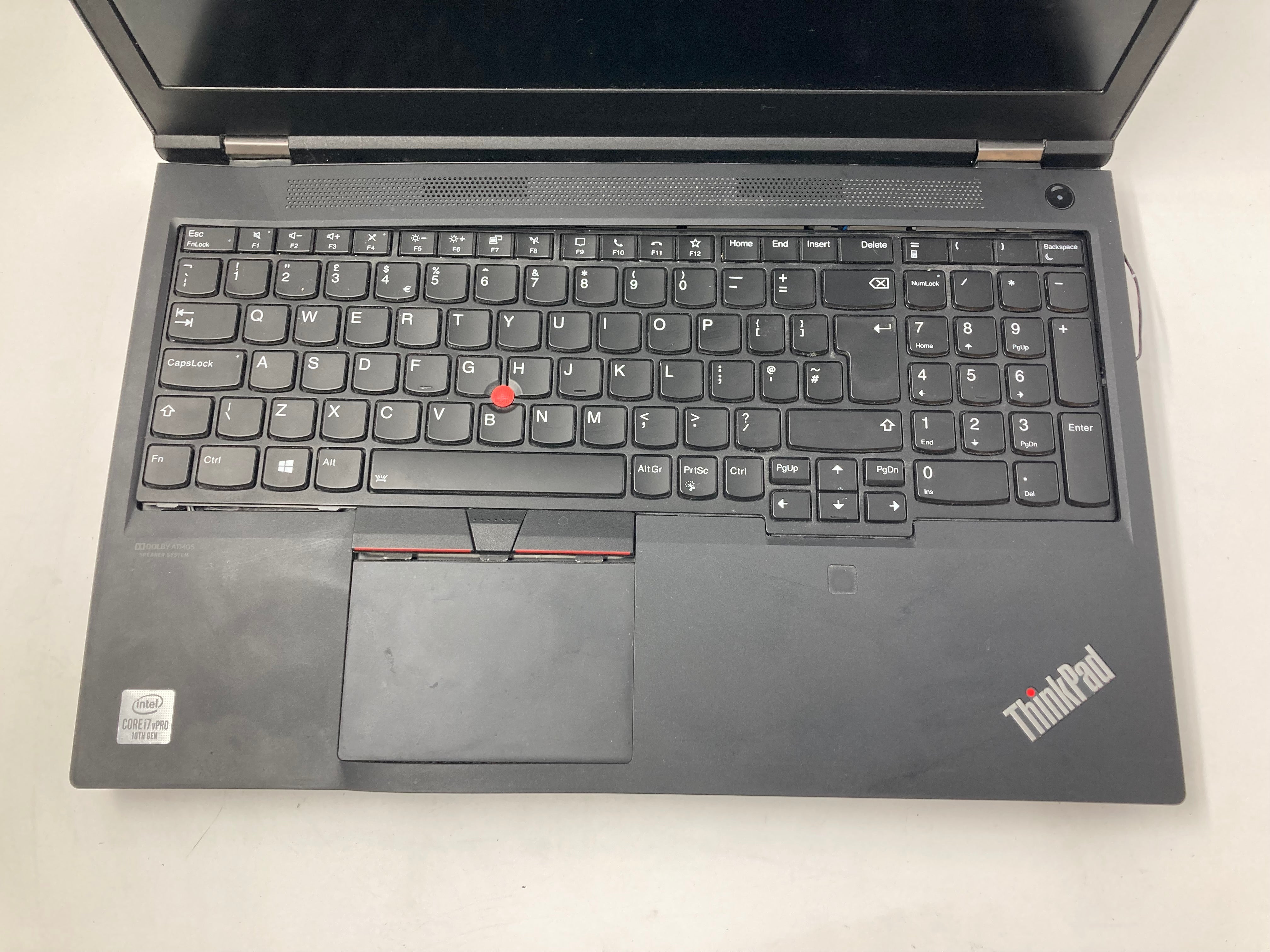 Lenovo ThinkPad P15 Gen 1 15" Screen i7 10th Gen No RAM No SSD No OS *Spares*