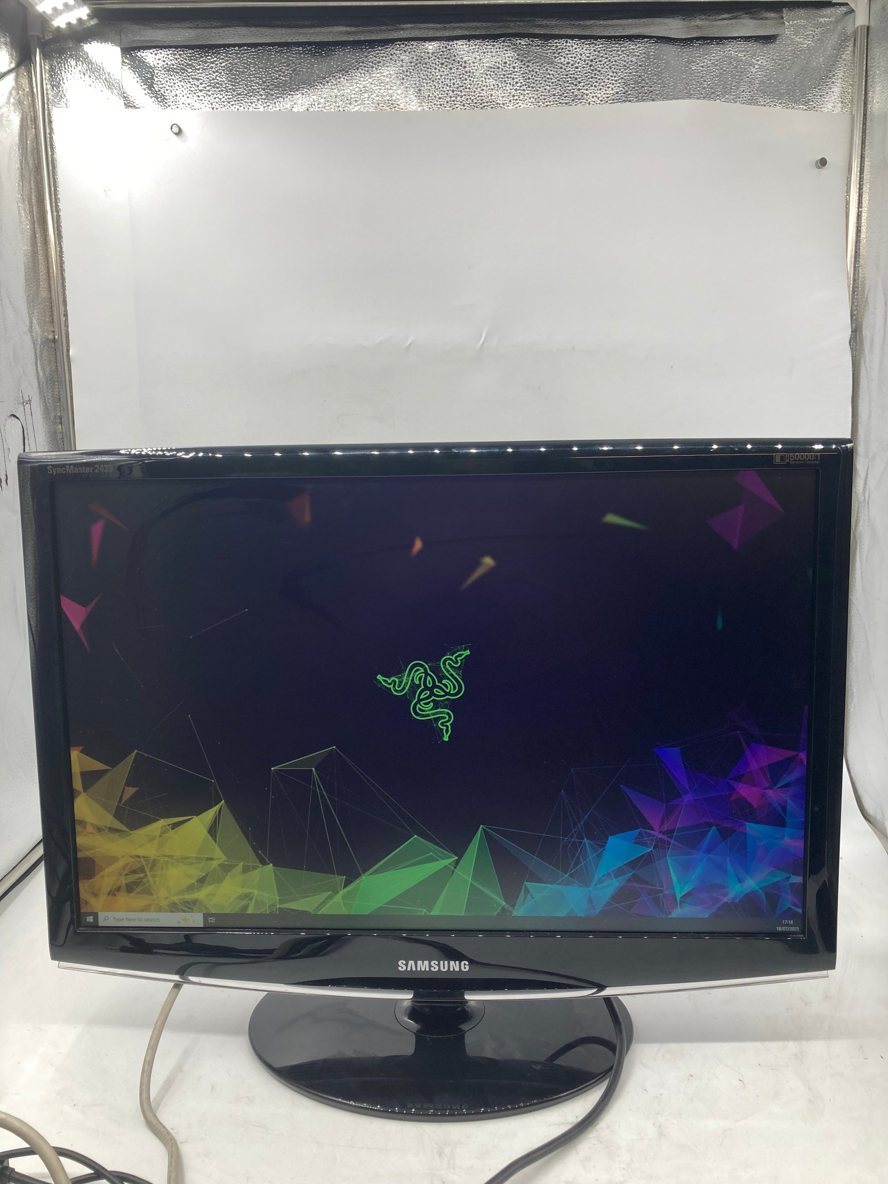 LG HP Dell Samsung 22" 24" Screen Monitor DVI HDMI VGA DIsplayPort Lot of 4