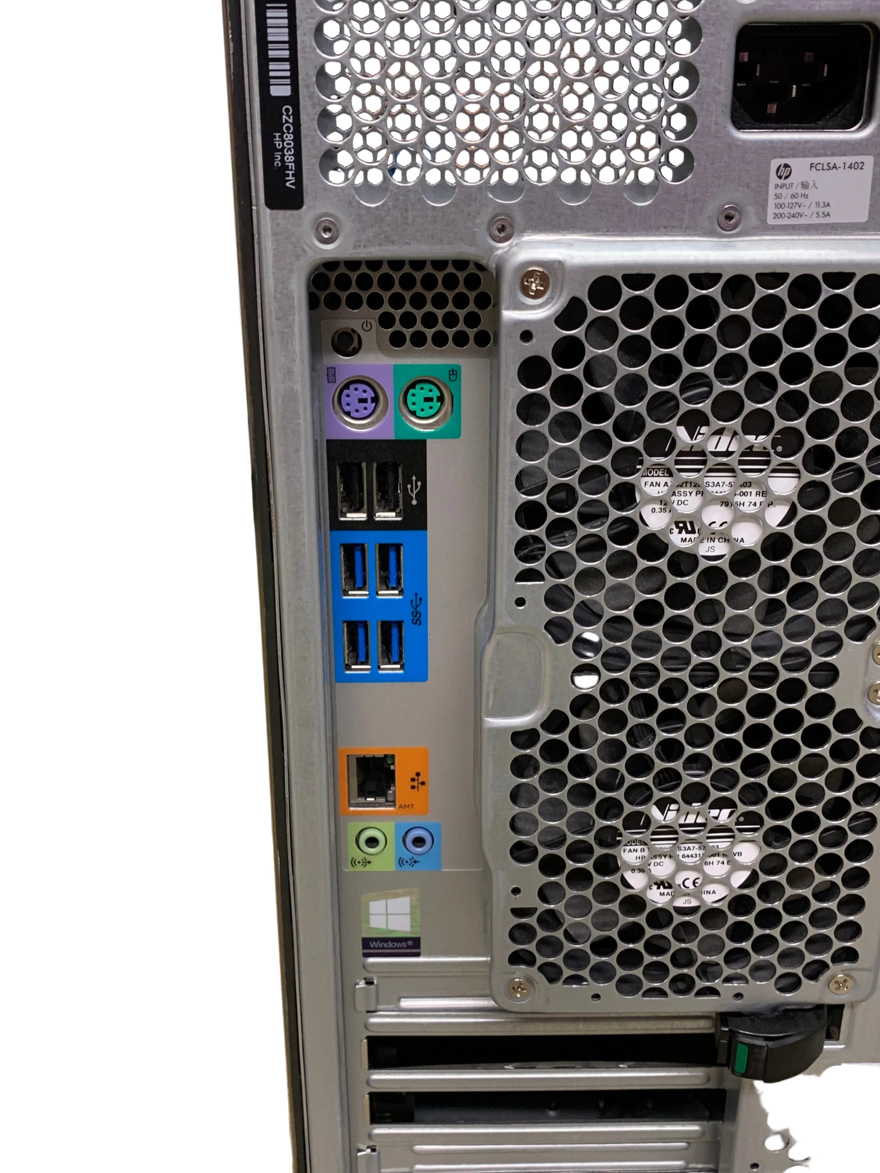 HP Z640 WorkStation | 2x Intel Xeon E5-2667 V4 | No RAM | No HDD | No GPU