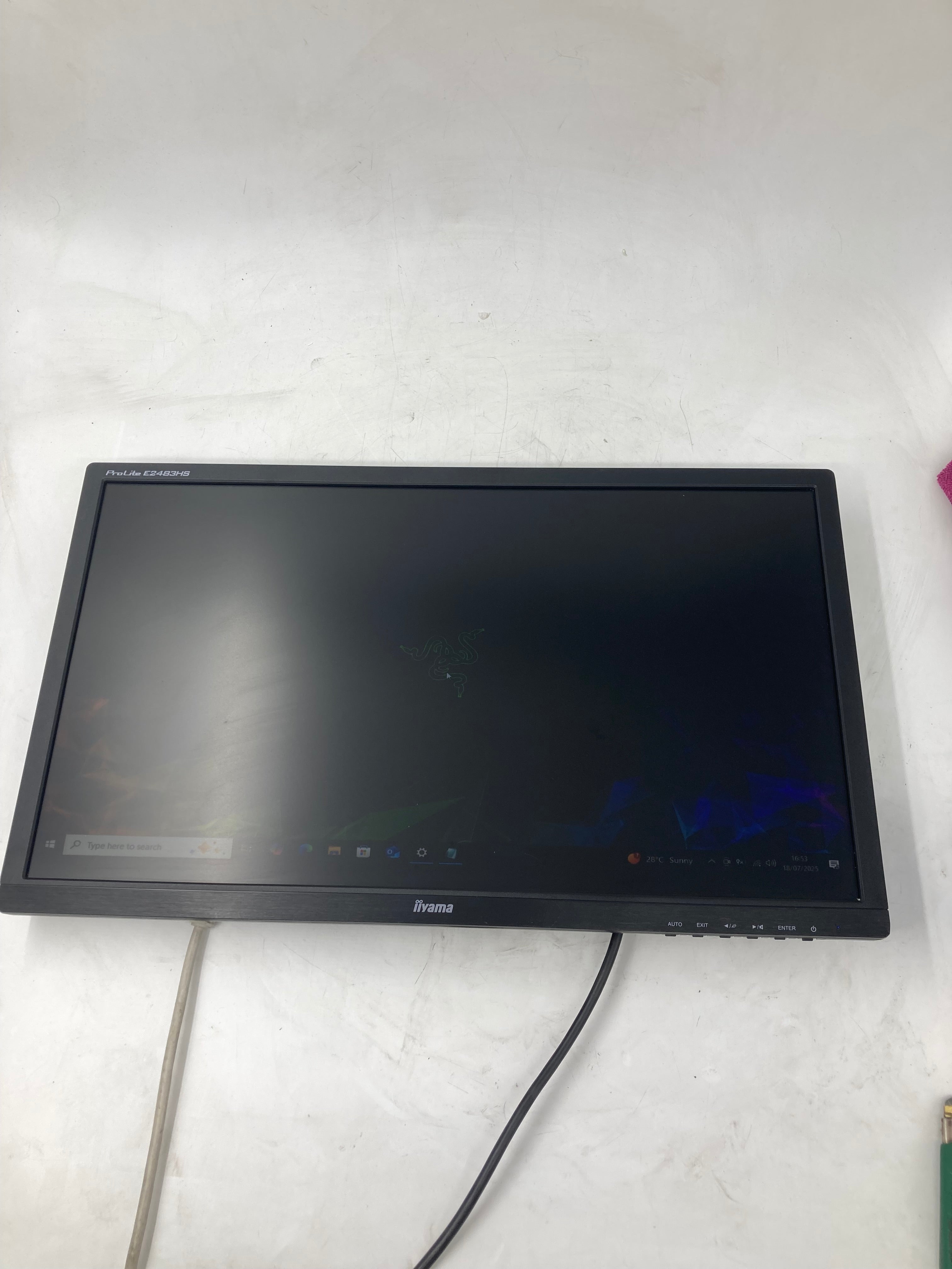 HP iiyama EliteDisplay ProLite 21.5" 24" Screen Full HD Monitor Lot of 4
