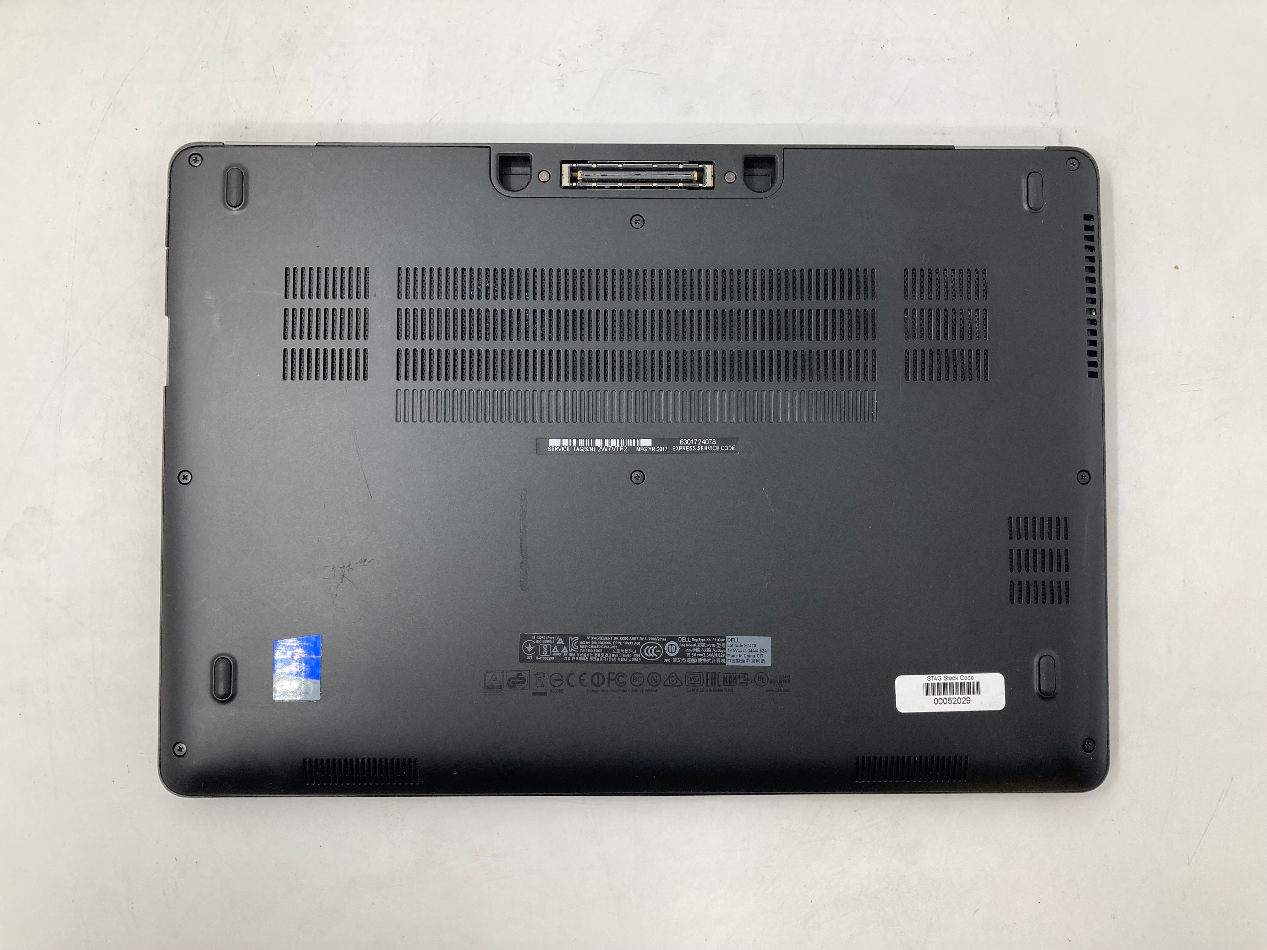 Dell Laptop Latitude E7470 14" i7 6th Gen 8GB RAM No HDD No OS *Spares*