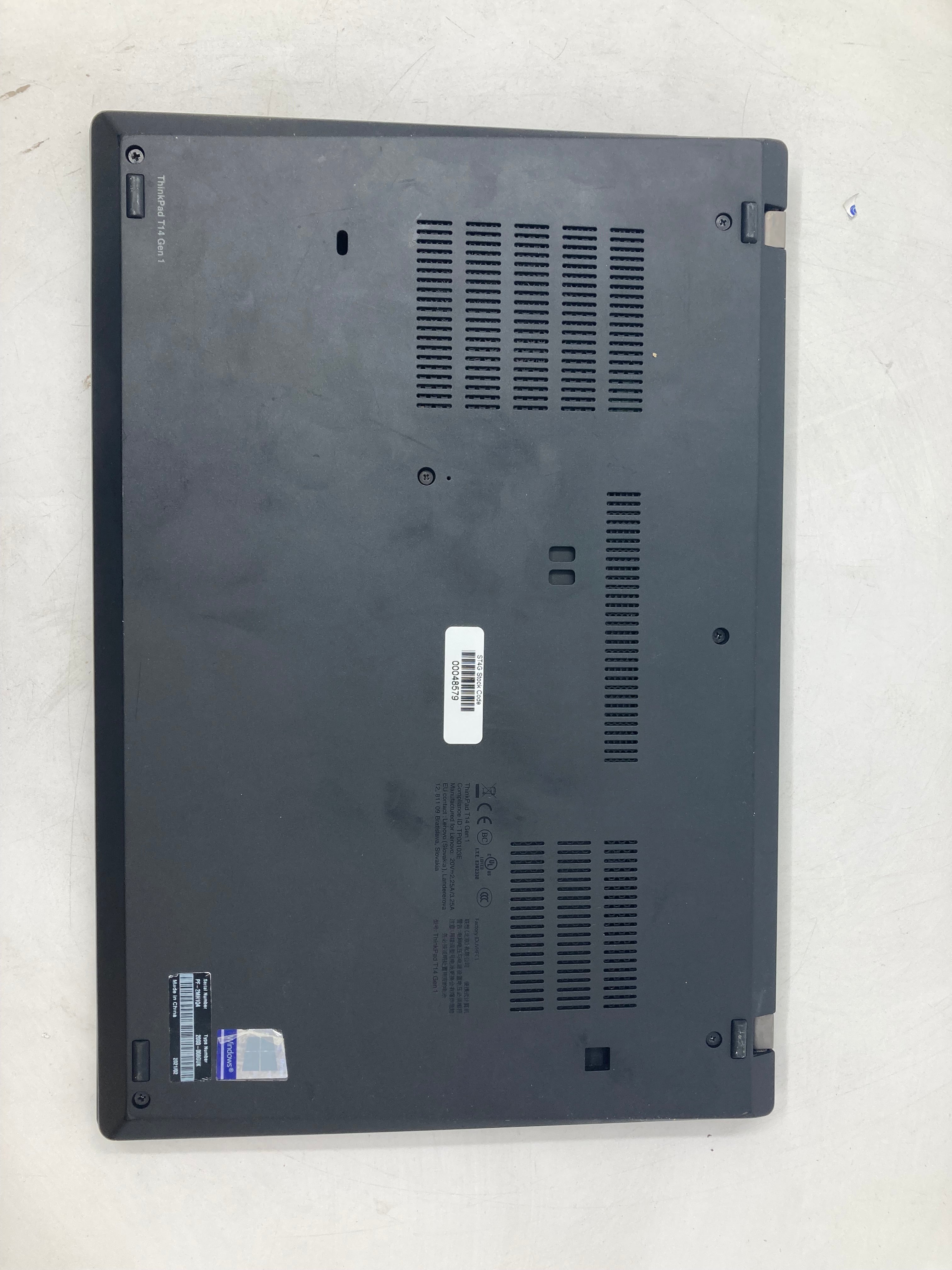 Lenovo T14 14" I5 10TH Gen 8GB RAM No SSD No OS *Spares*