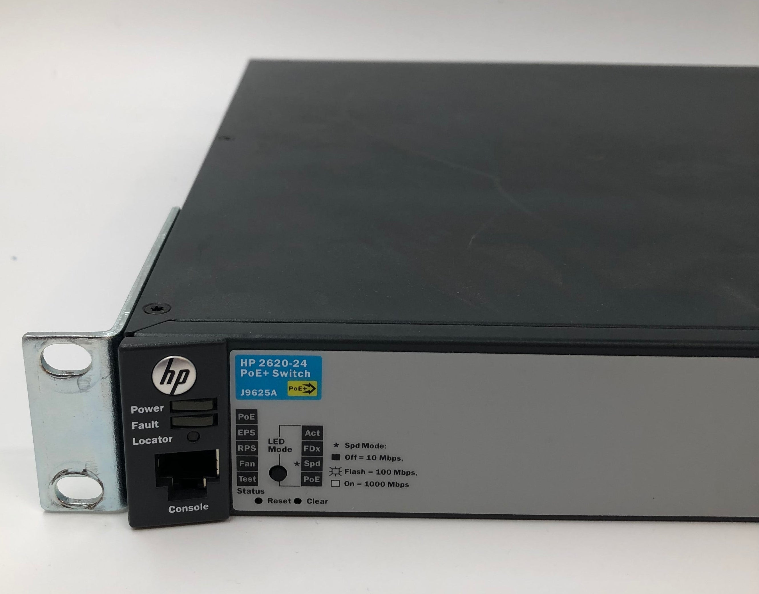 HP J9625A 2620-24 PoE+ 24Port 10-100 Managed L3 PoE Switch With Rack Mount Ears [Batch of 3]