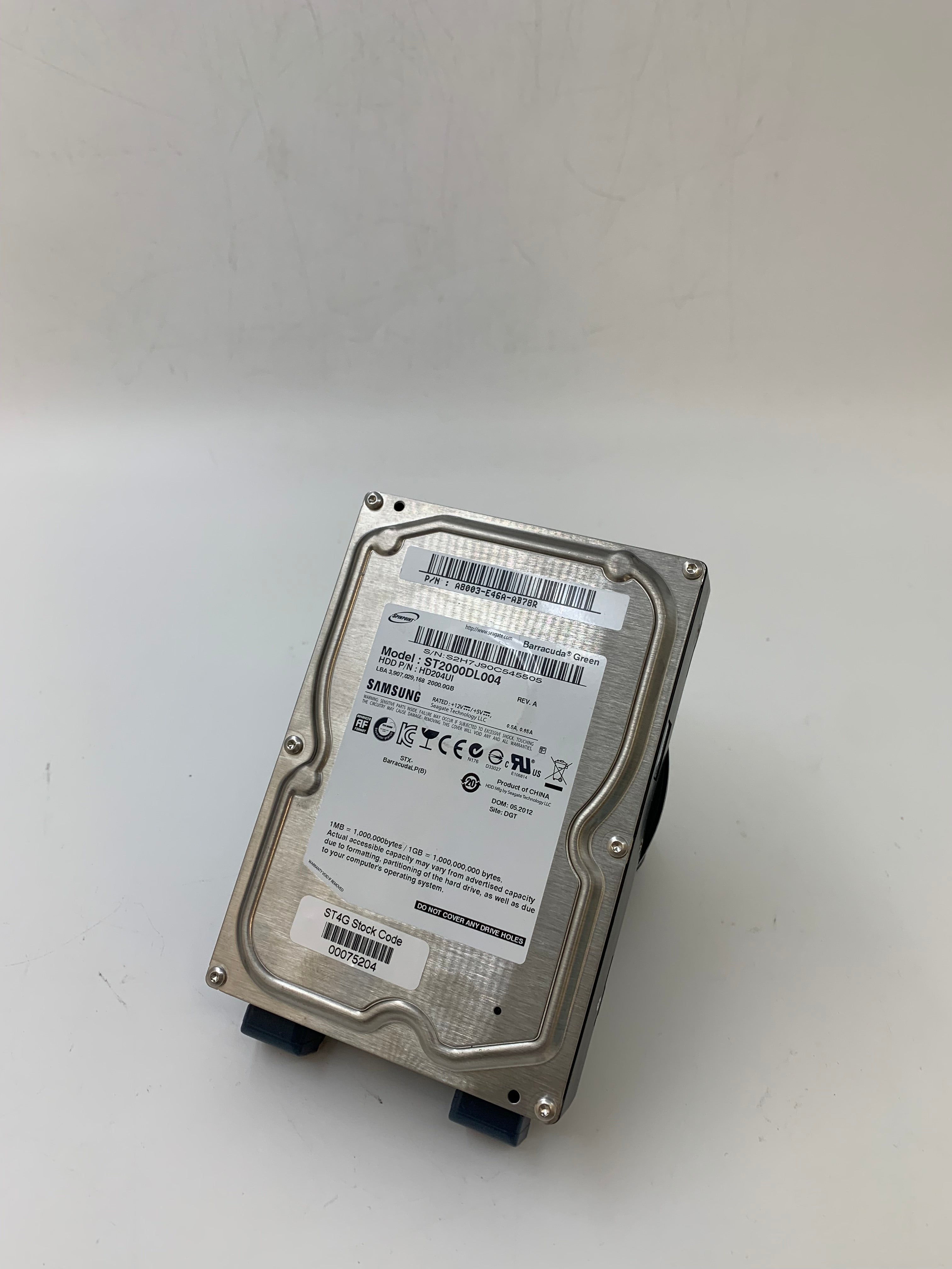 Samsung | 2TB | 3.5 Inch | SATA | ST2000DL004 | HD204UI | 5400 RPM | 3Gbps