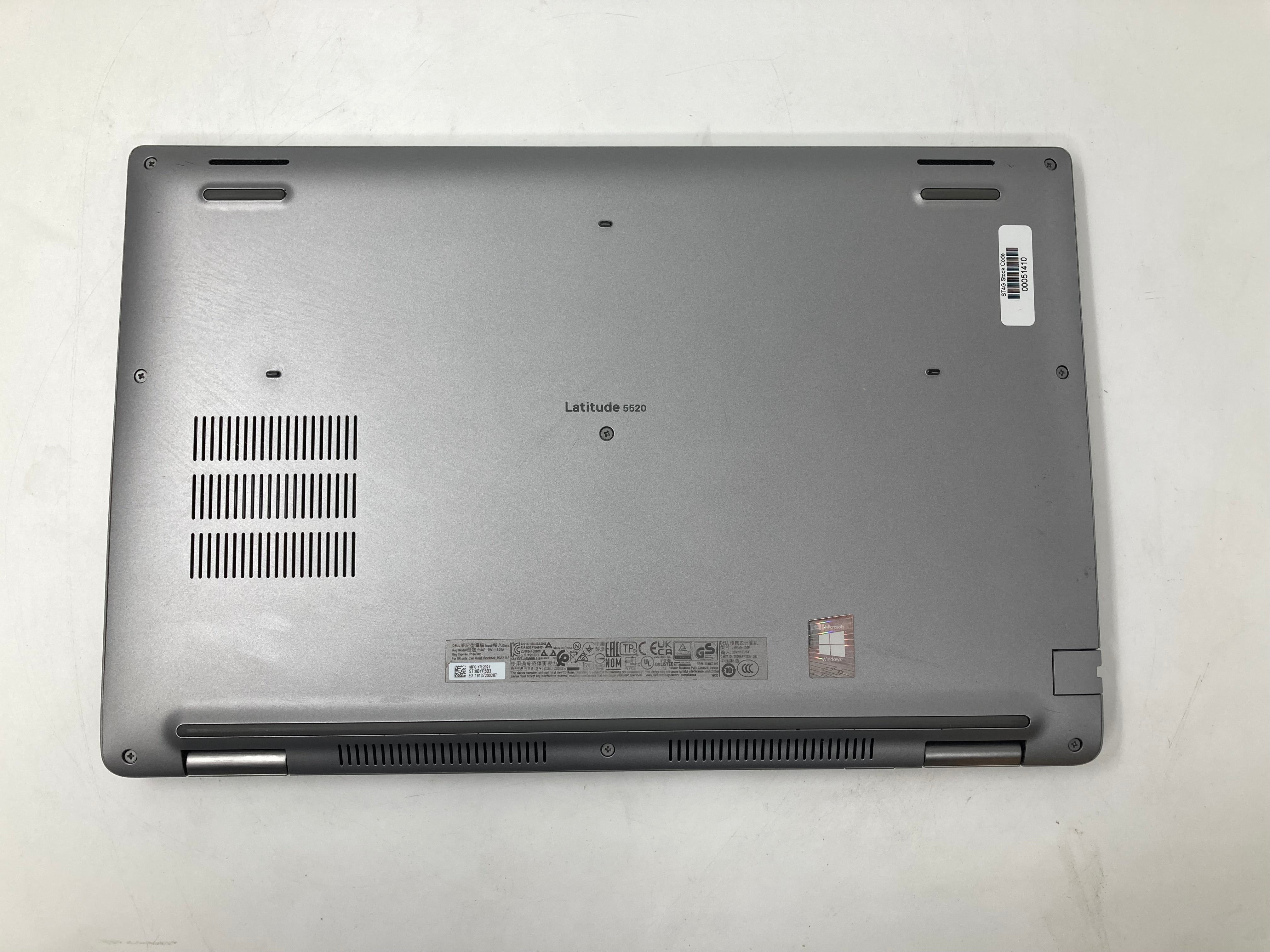 Dell Laptop Latitude 5520 15" i7 11th Gen 16GB RAM 512GB SSD W11