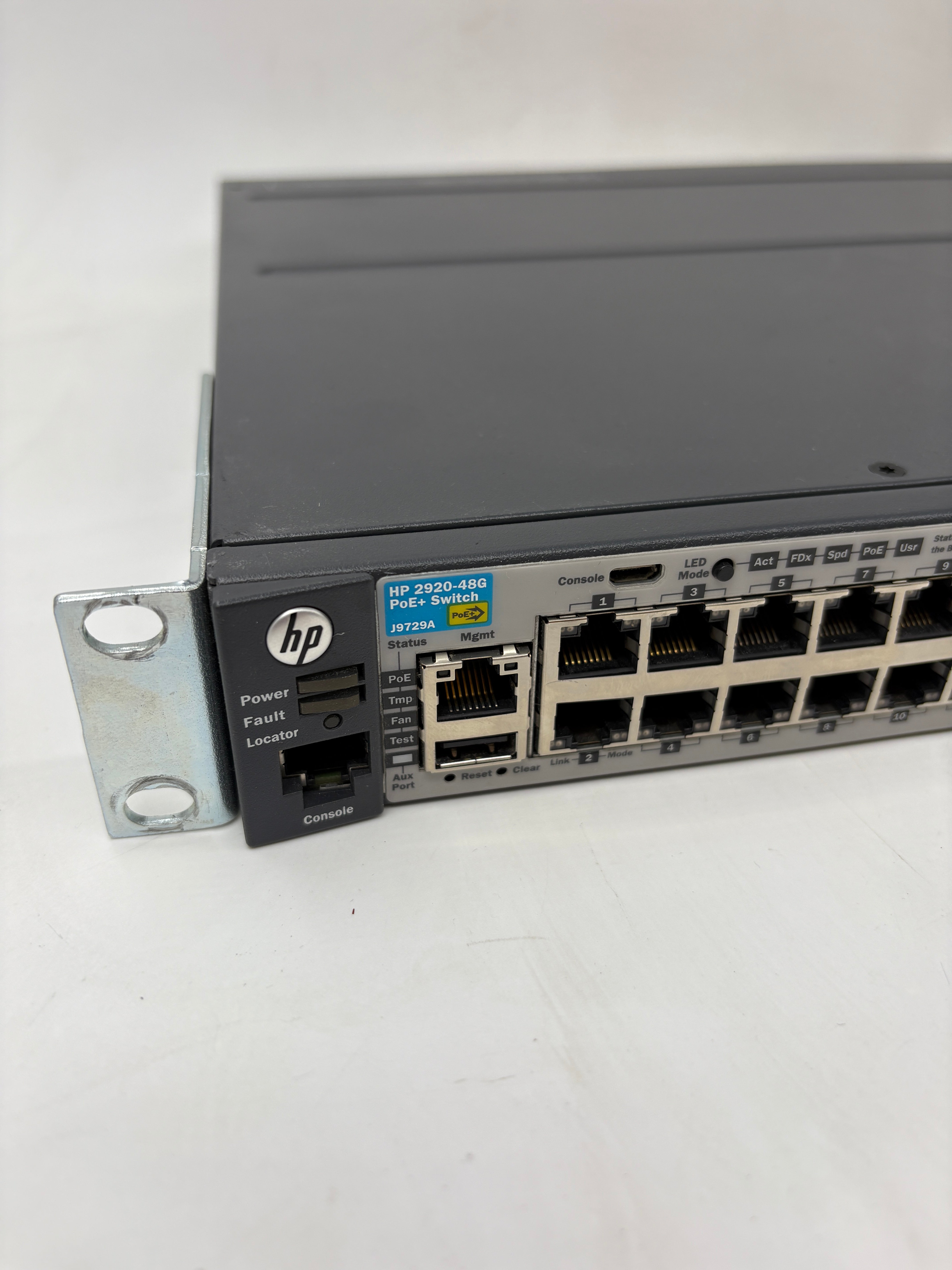 HP ProCurve 2920-48G J9729A 48 Port Gigabit PoE+ 1Gbps Layer 3 Network Switch