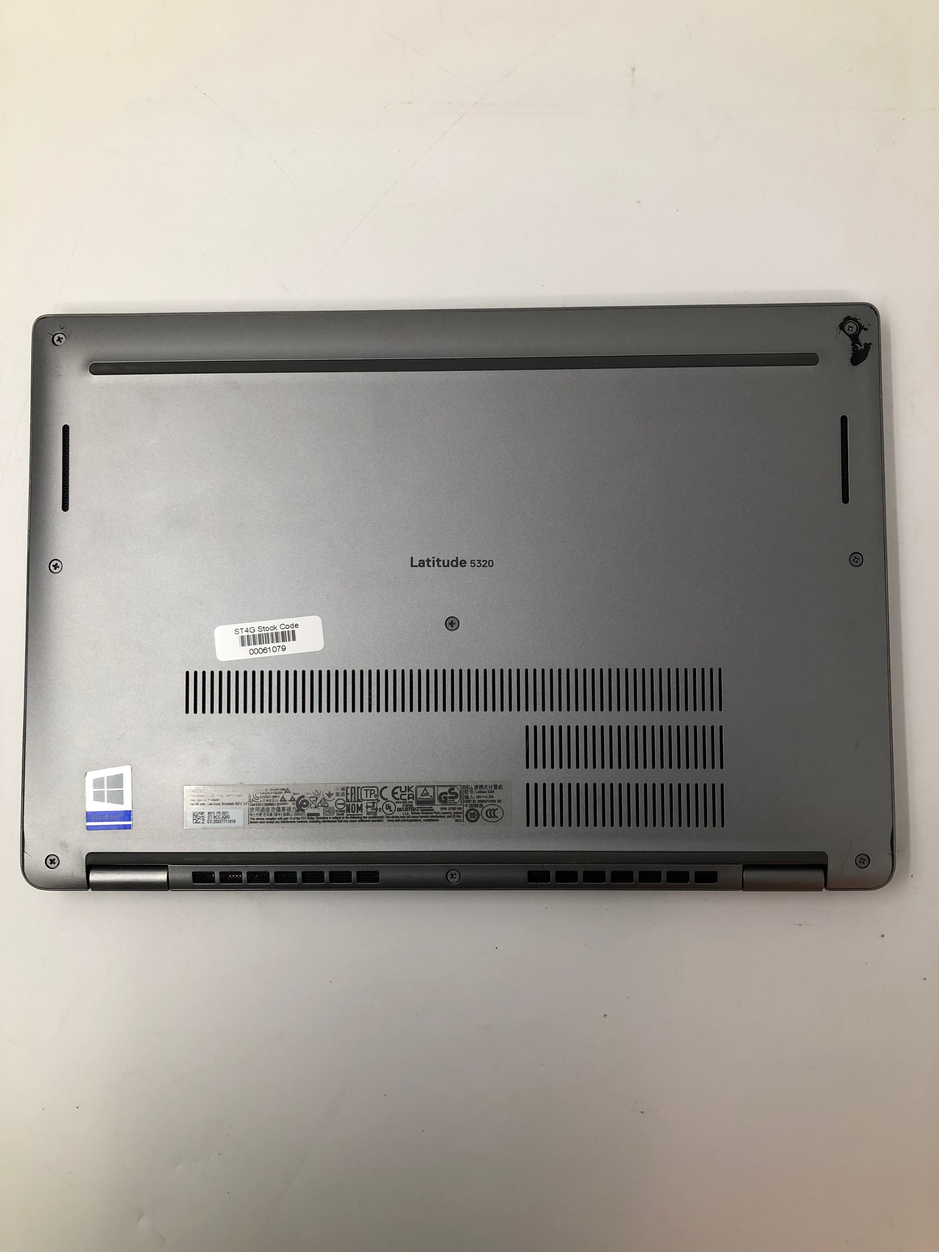 Dell Laptop Latitude 5320 13" Screen i5 11th Gen 8GB RAM NO SSD NO OS *Spares*