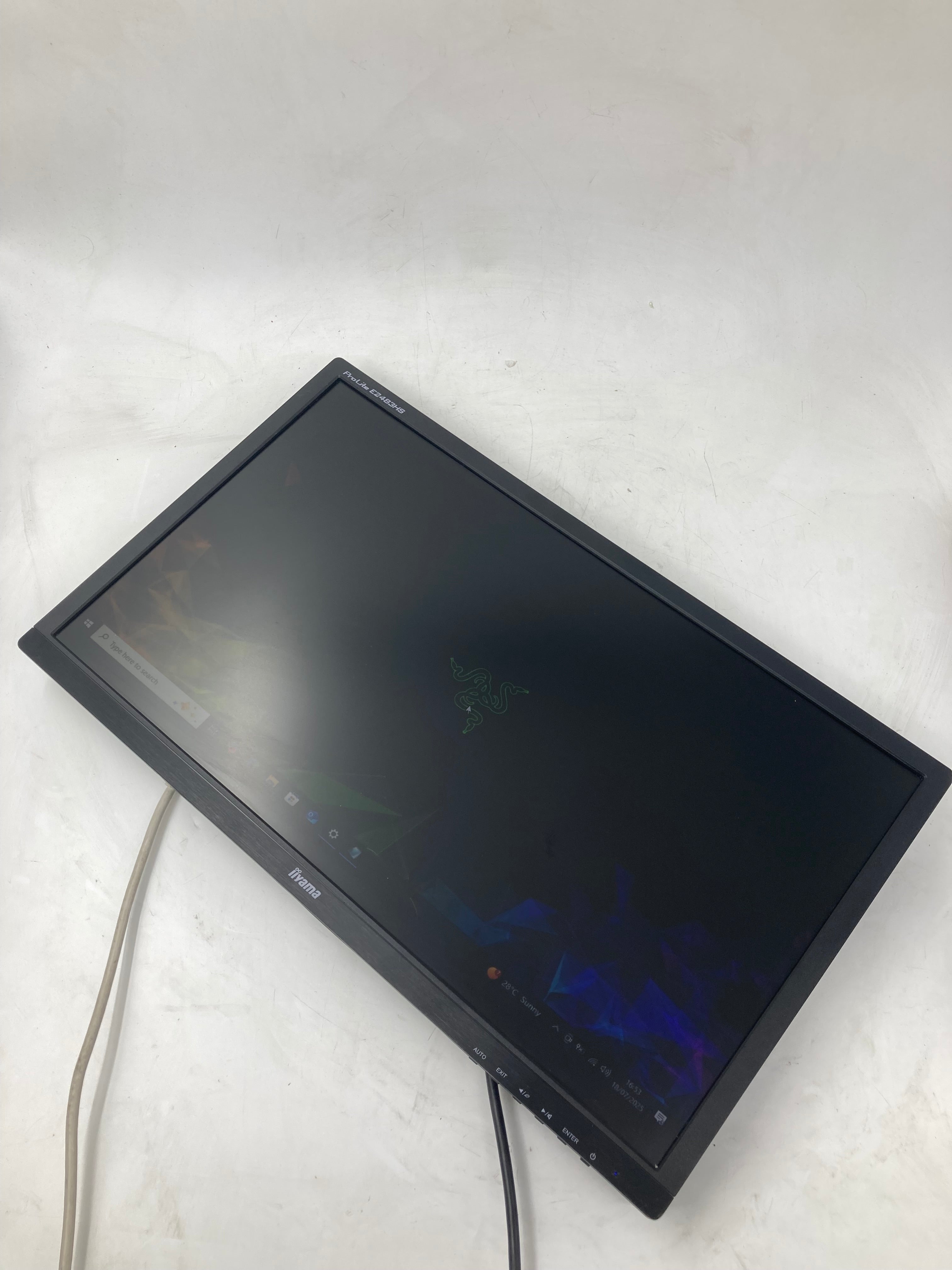 HP iiyama EliteDisplay ProLite 21.5" 24" Screen Full HD Monitor Lot of 4