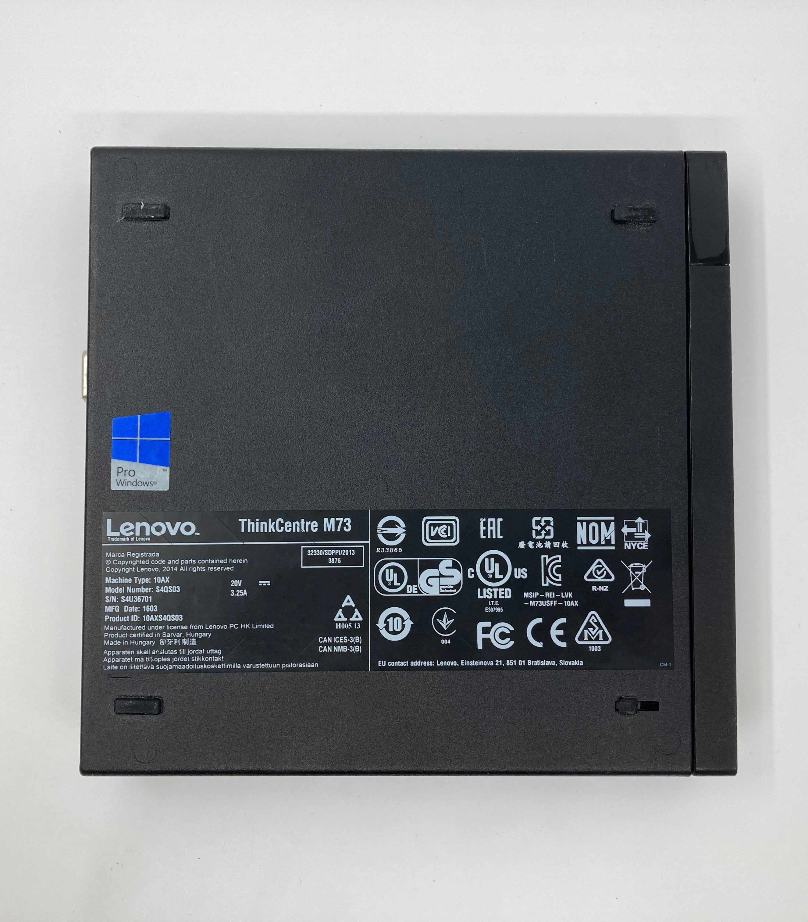 Lenovo Mini PC ThinkCentre M73 i5 4th Gen 4GB RAM No HDD No OS #5