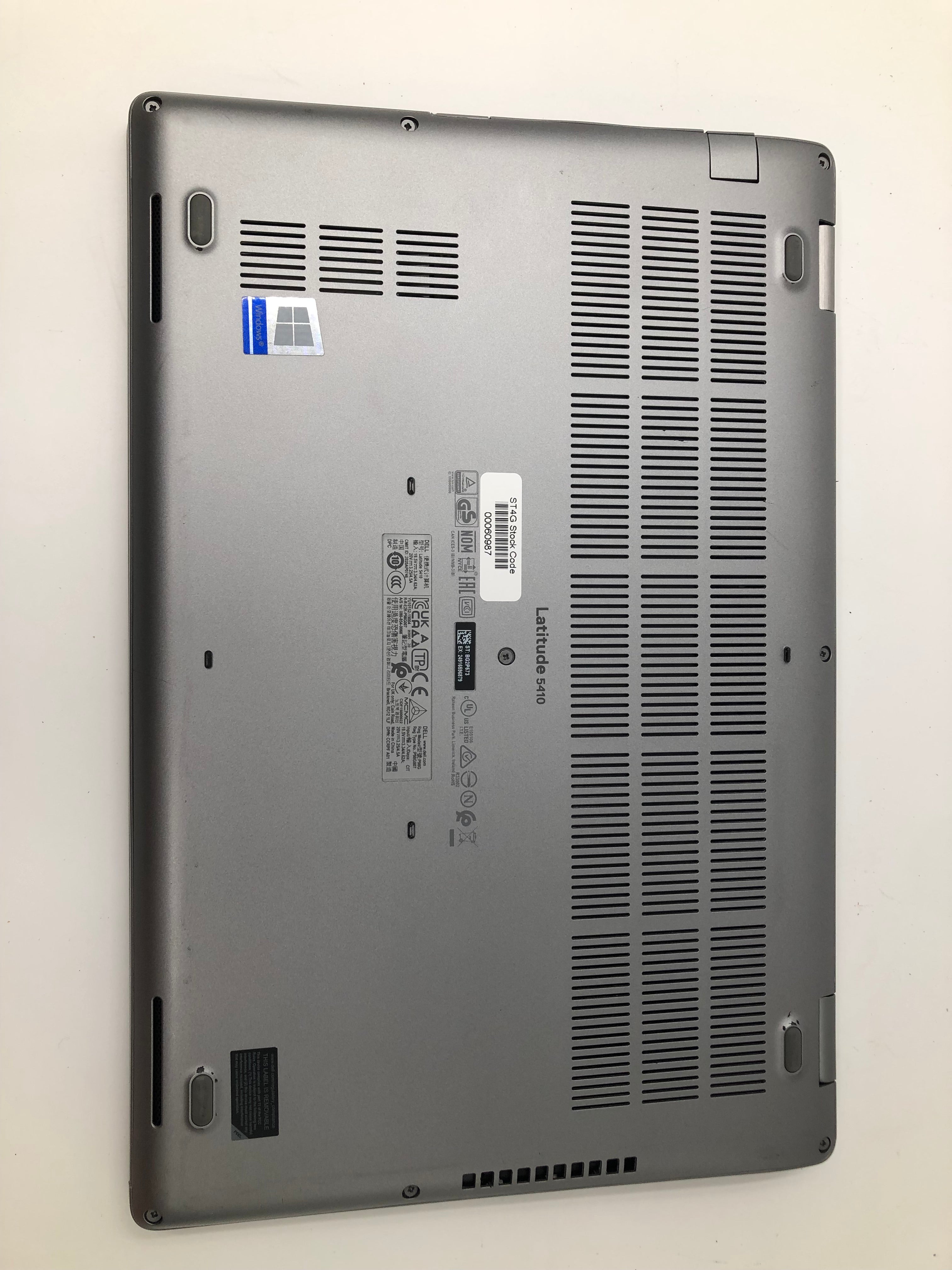 Dell Laptop Latitude 5410 14" Screen i5 10th Gen 8GB RAM No SSD No OS *Spares*