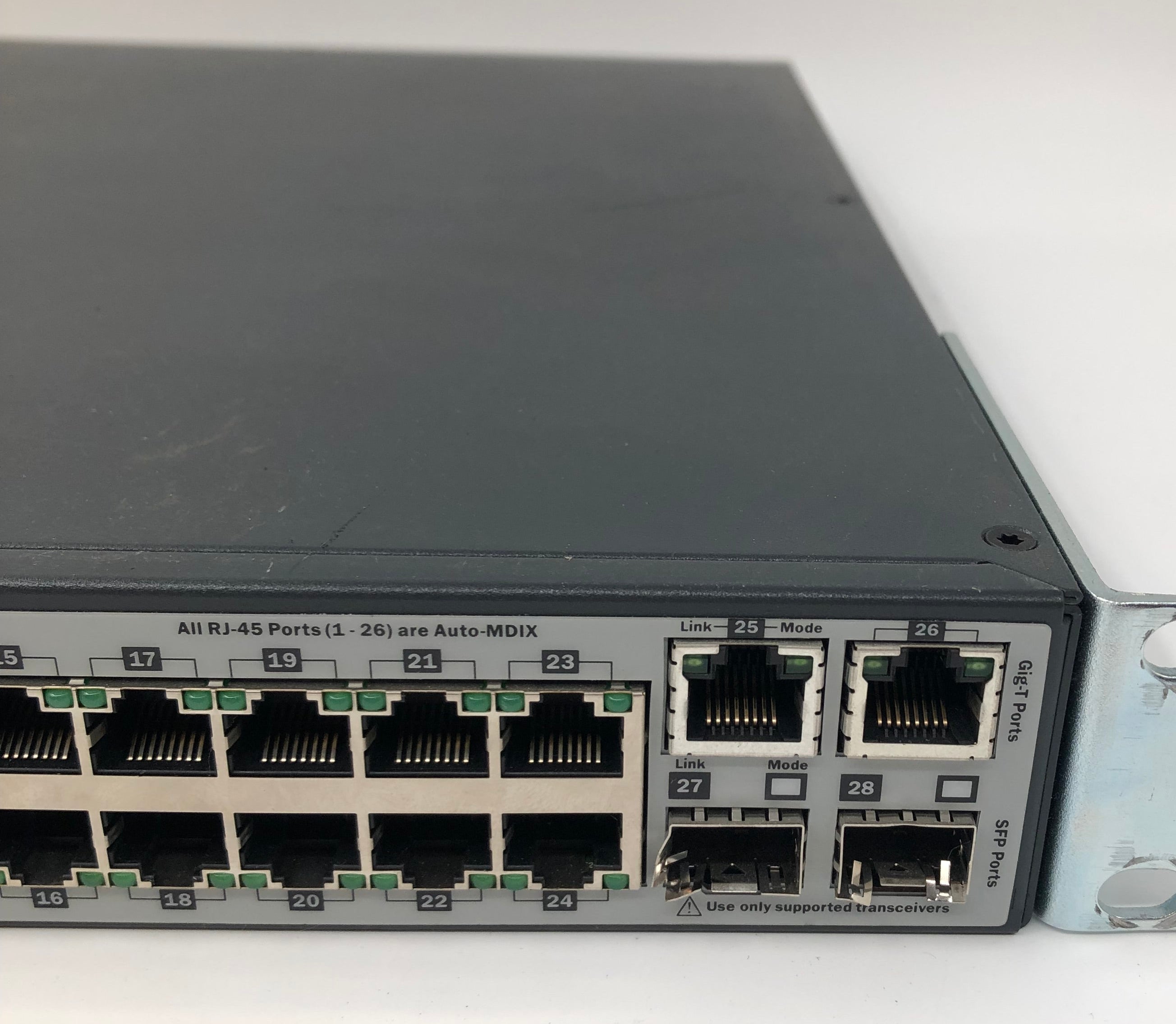 HP J9625A 2620-24 PoE+ 24Port 10-100 Managed L3 PoE Switch With Rack Mount Ears [Batch of 3]