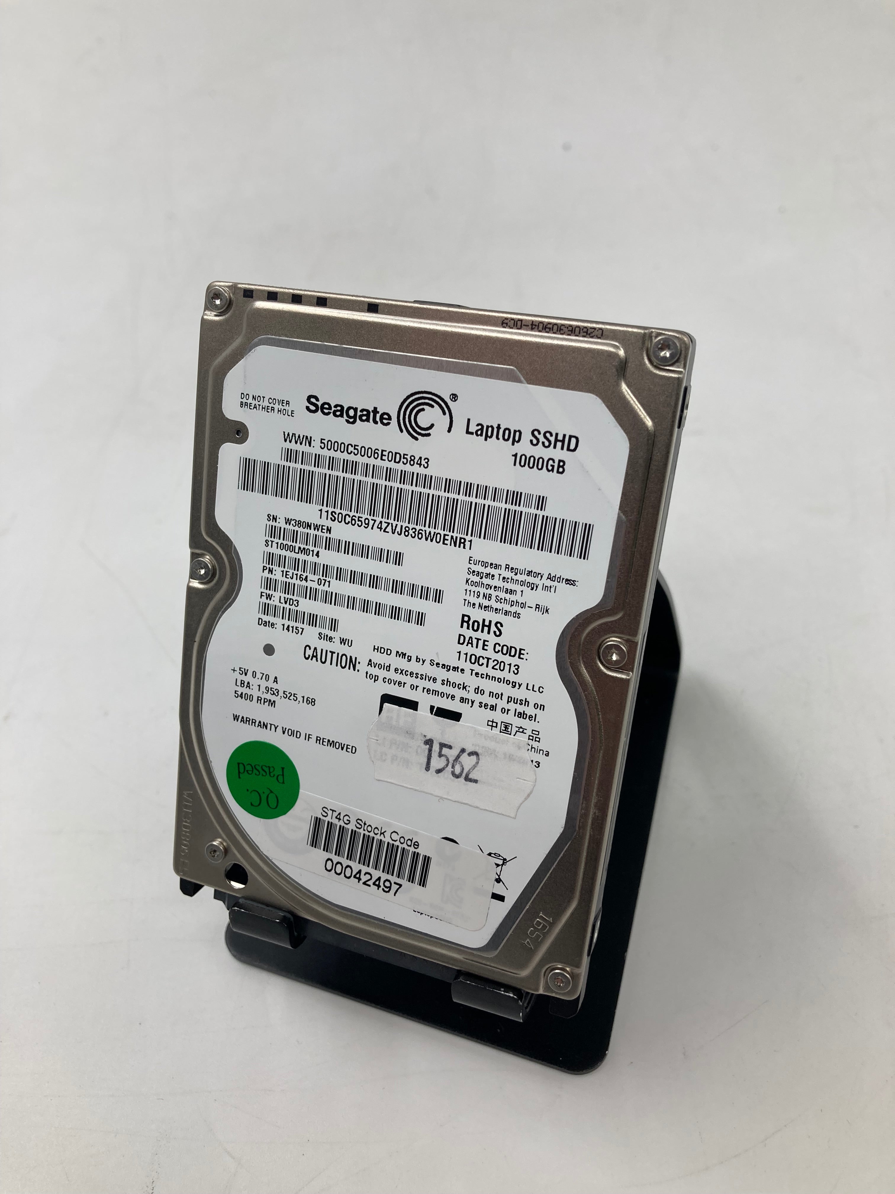 Mixed Models 1TB 2.5" SATA HDD Batch of 6