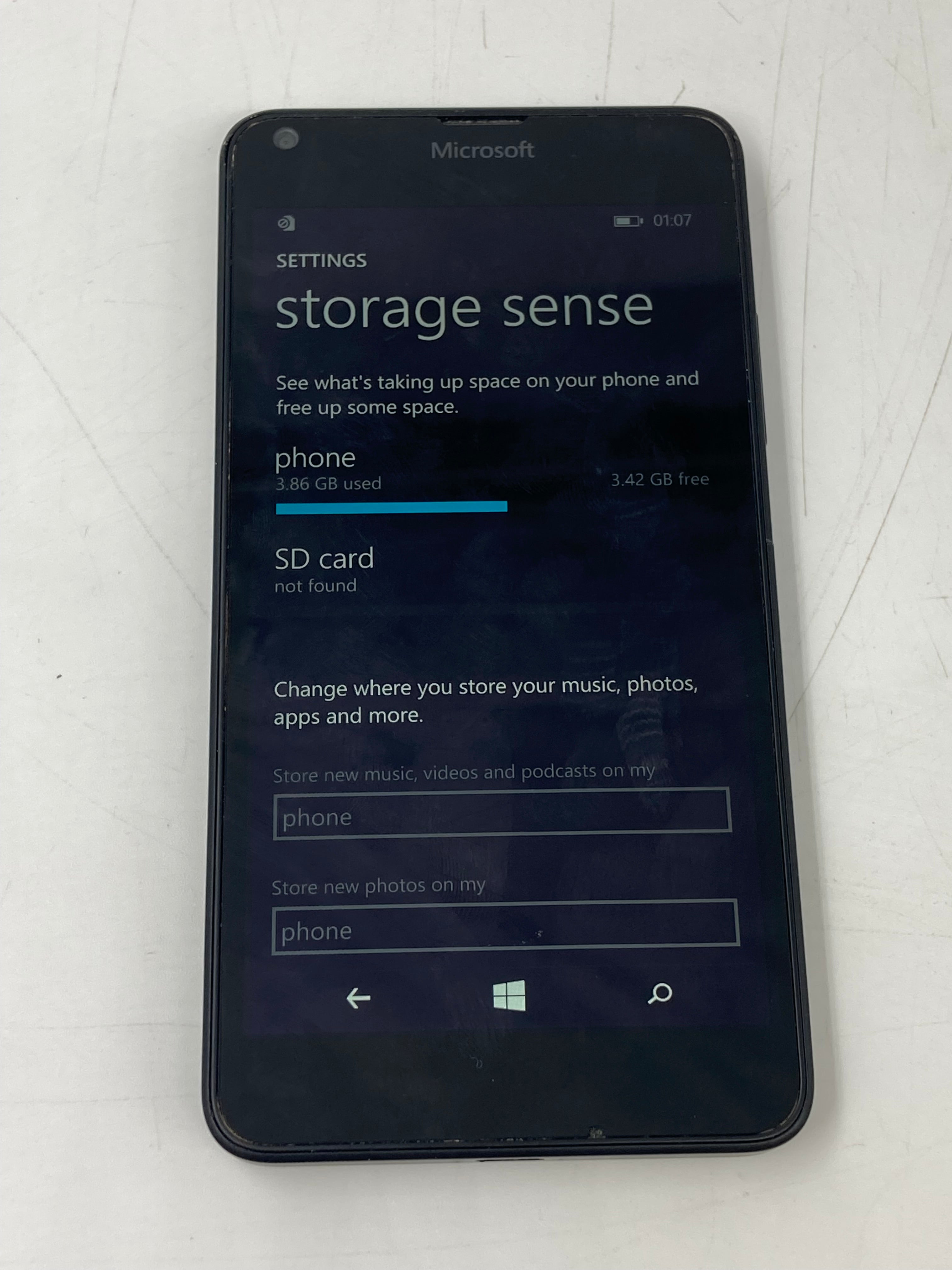 Batch of 6 Microsoft Lumia 640 RM-1075 8GB 5" HD IPS  - 02 Locked